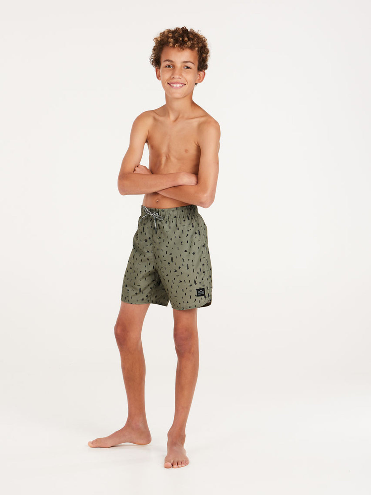 PROTEST PRTSAUL JR beachshort | Artichoke green