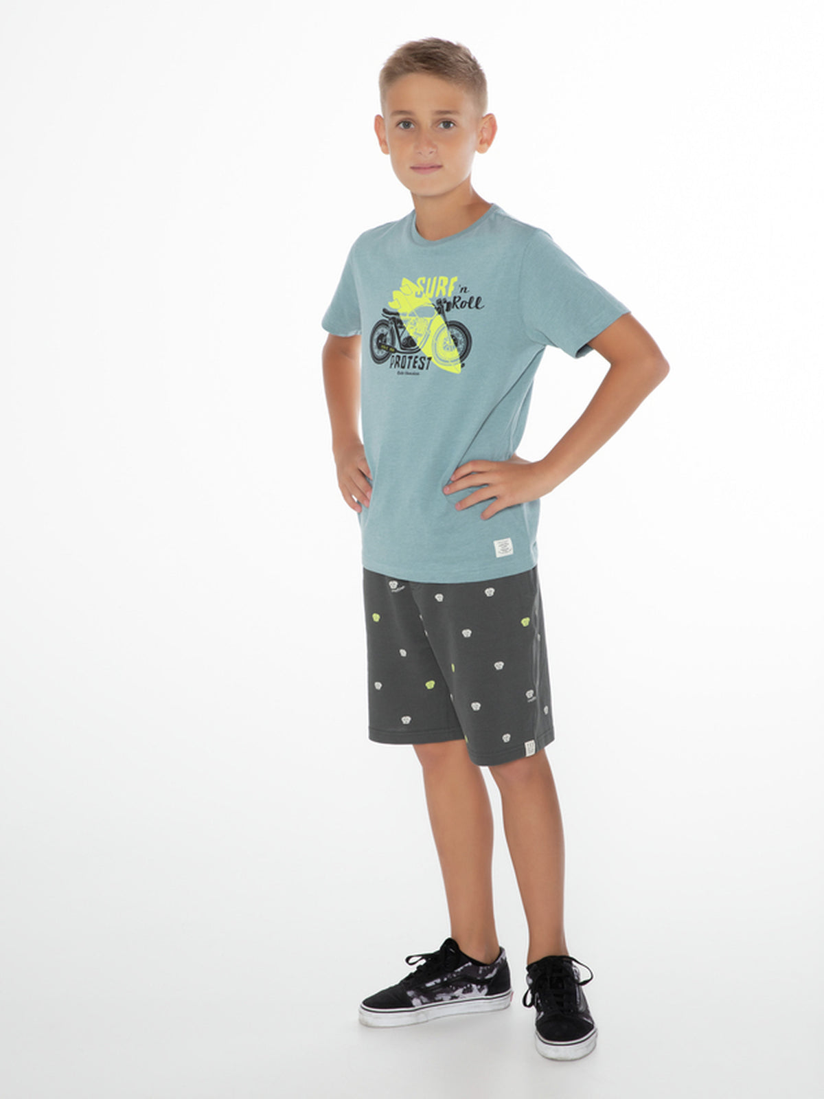 PROTEST PRTRHED JR shorts | Huntergreen