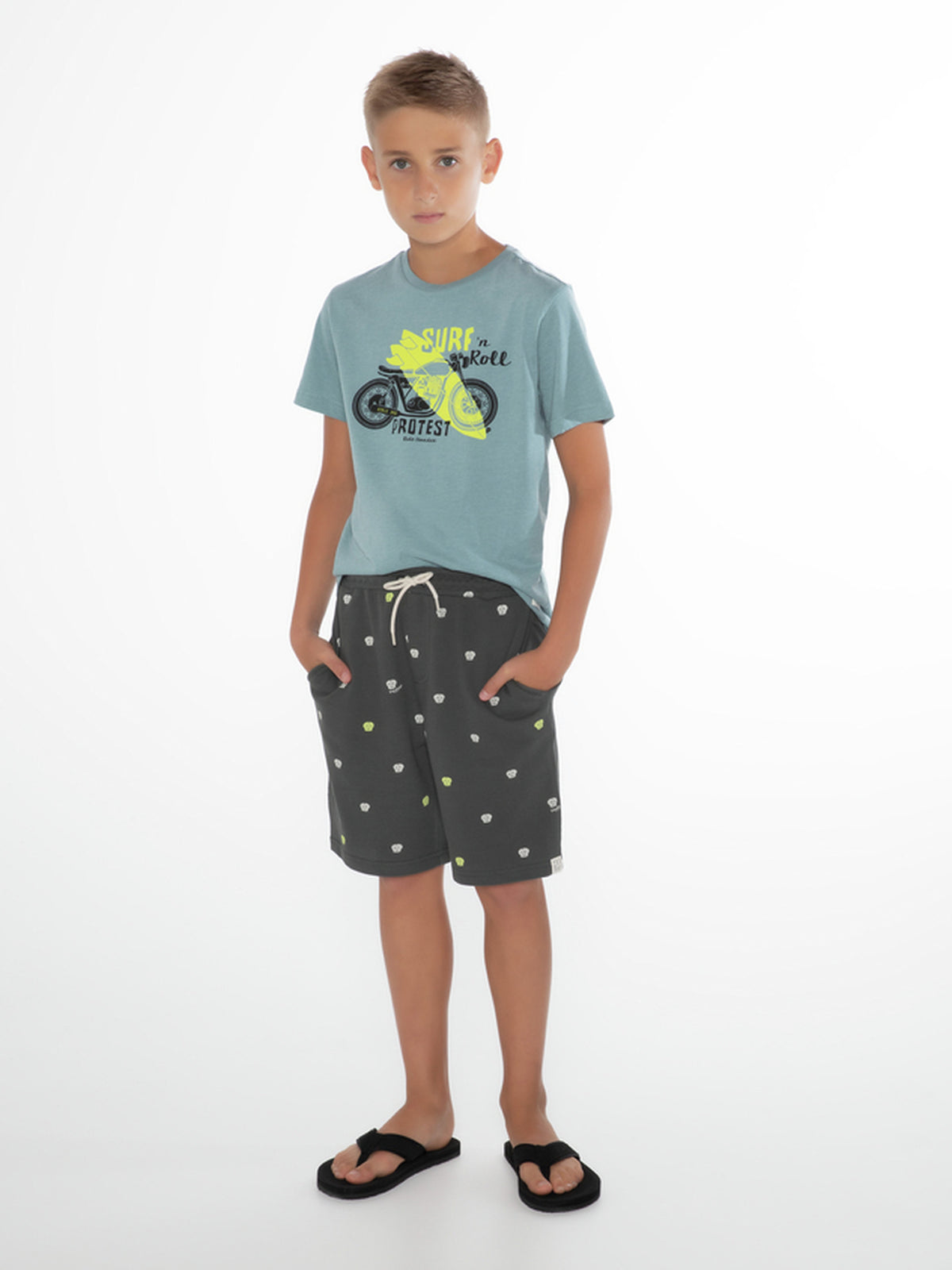 PROTEST PRTRHED JR shorts | Huntergreen
