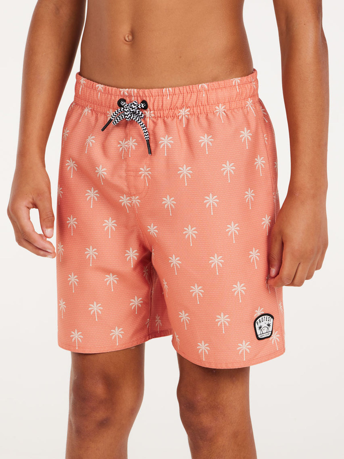 PROTEST PRTFONZ JR beachshort | Blood Orange