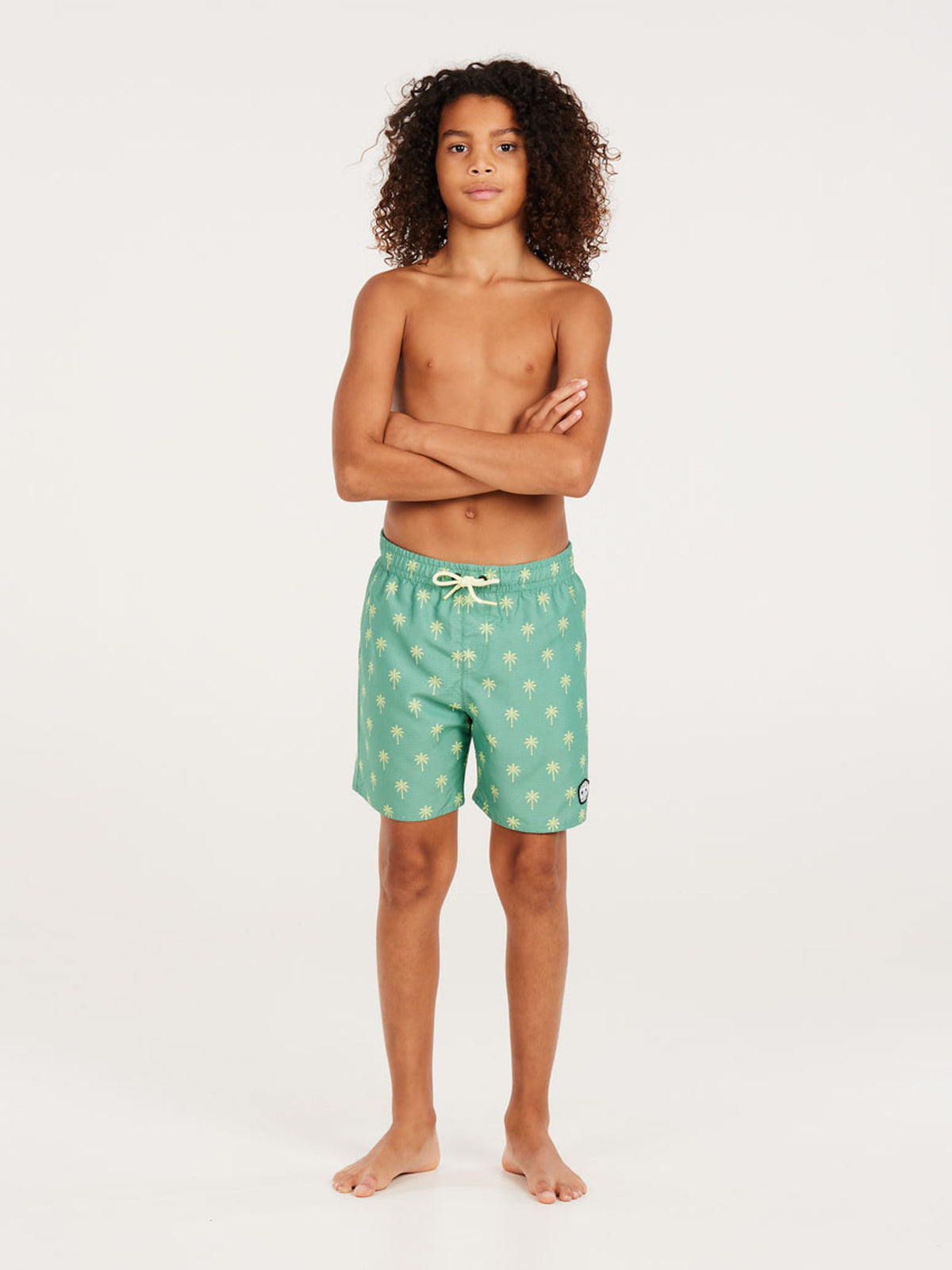 PROTEST PRTFONZ JR beachshort | Frosty Green