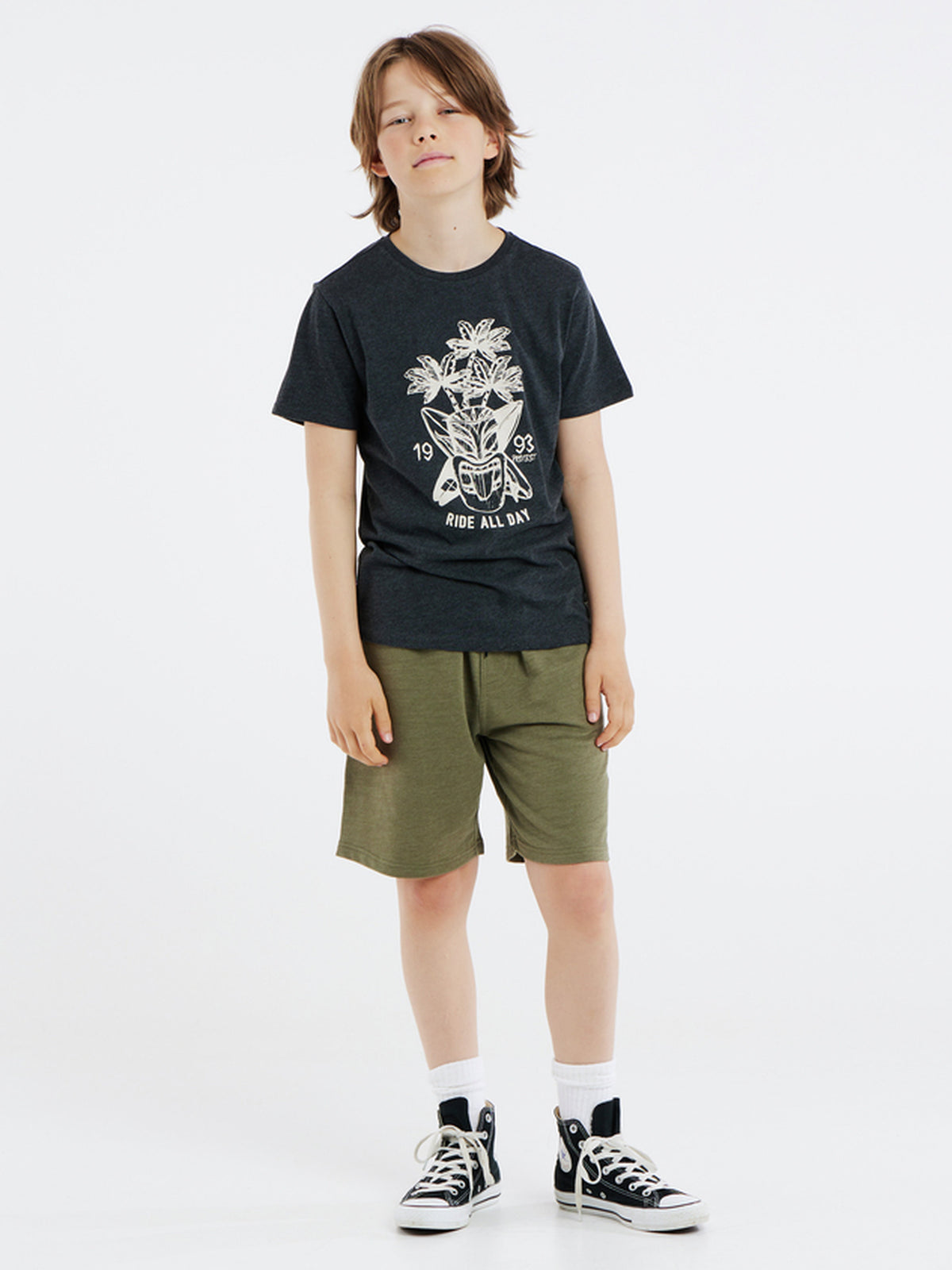 PROTEST PRTROLAN JR jogging short | Artichoke green