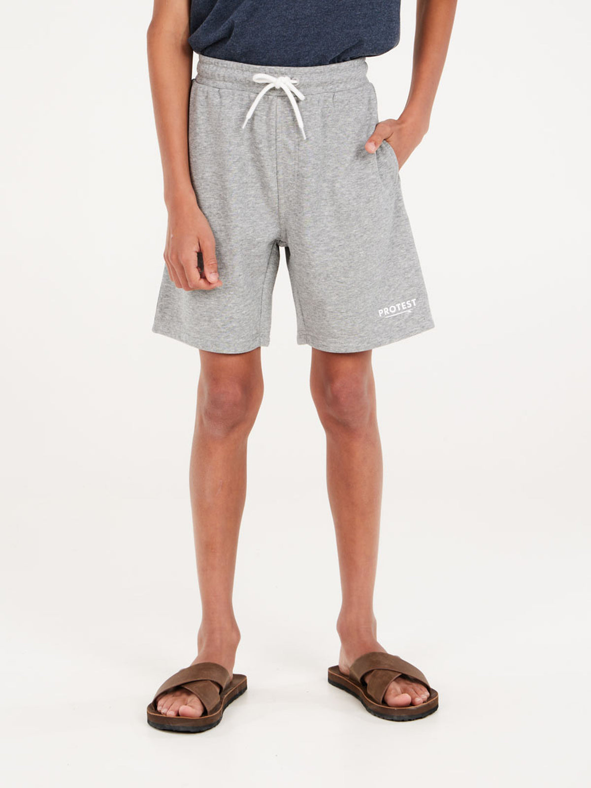 PROTEST PRTCLINT JR shorts | Dark Grey Melee