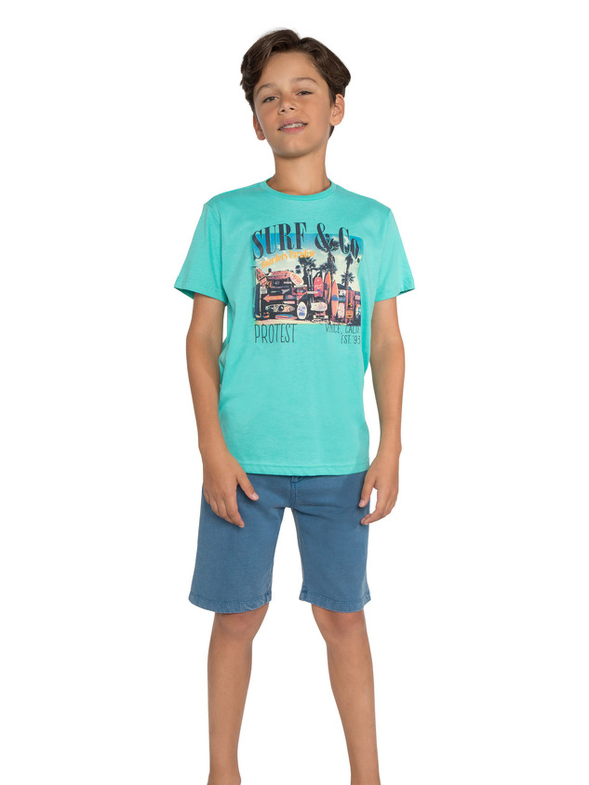 PROTEST ORLIN JR Jogging Shorts | Blue Gas