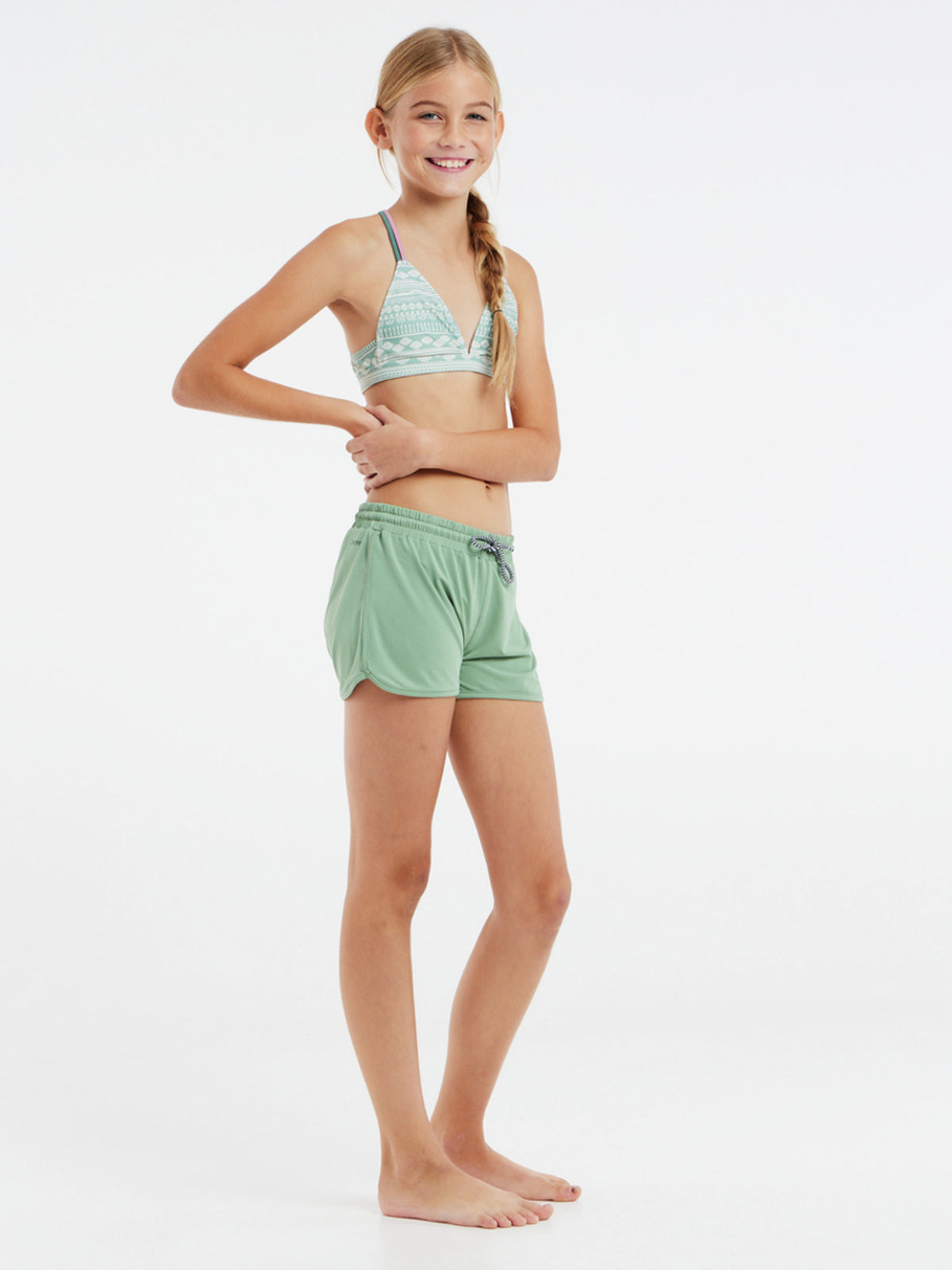 PROTEST PRTAmisa JR Beach Shorts | Green Baygreen