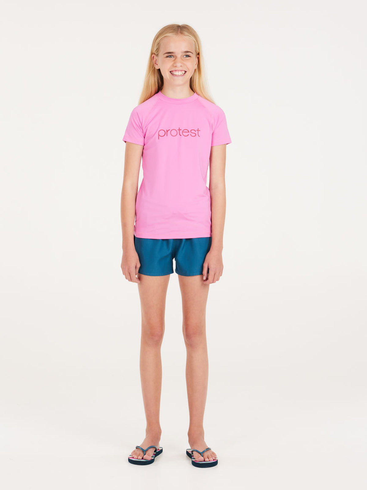 PROTEST PRTEvi JR Beach Shorts | Raku Blue