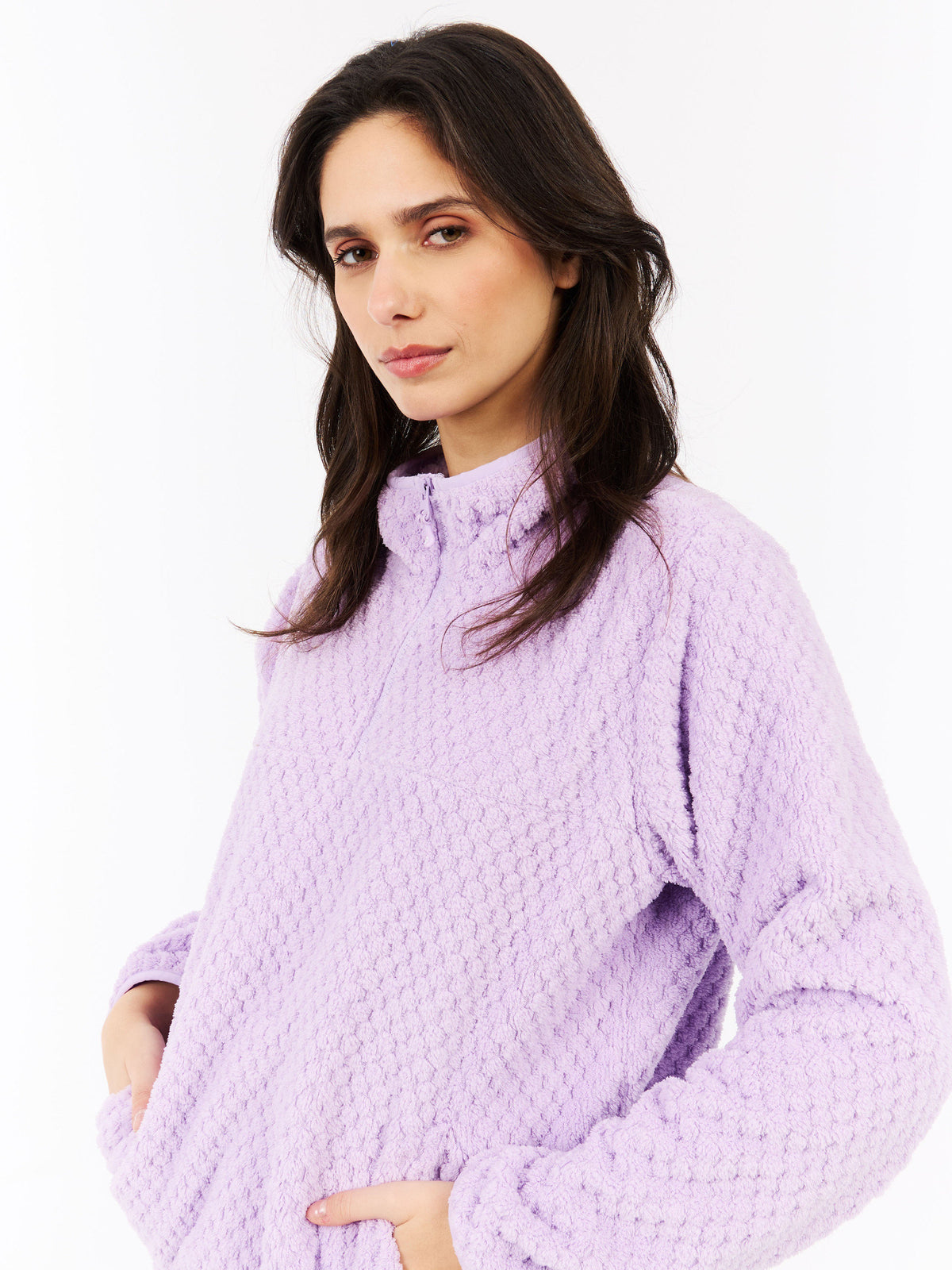 PROTEST PRTLinea Outdoor sweaters & Zip ups | Thistle Purple