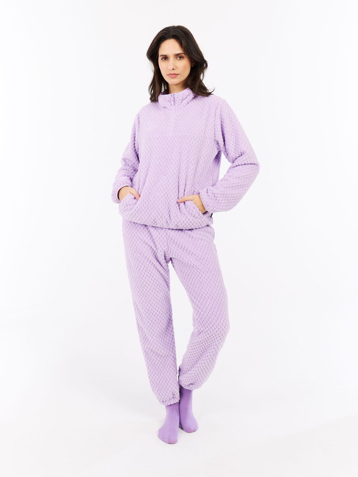 PROTEST PRTLinea Outdoor sweaters & Zip ups | Thistle Purple