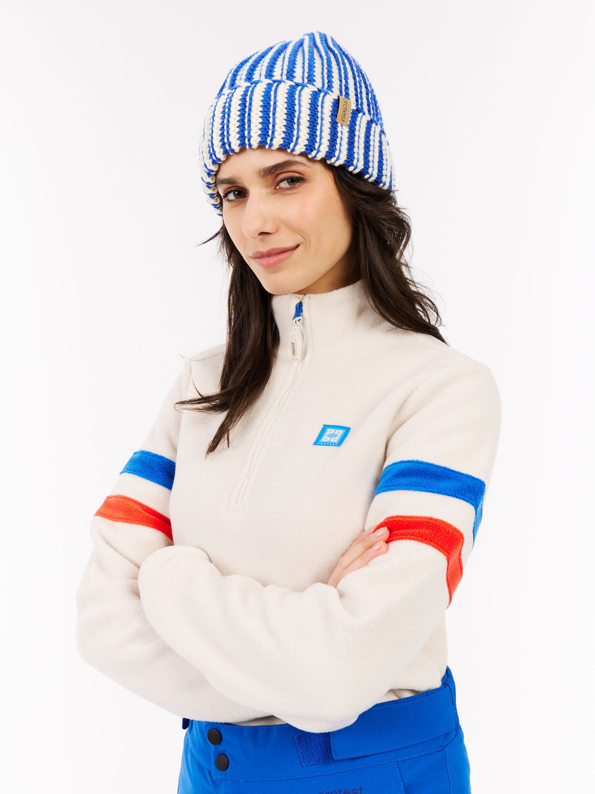 PROTEST PRTMiek Outdoor sweaters & Zip ups | Vibrant Blue