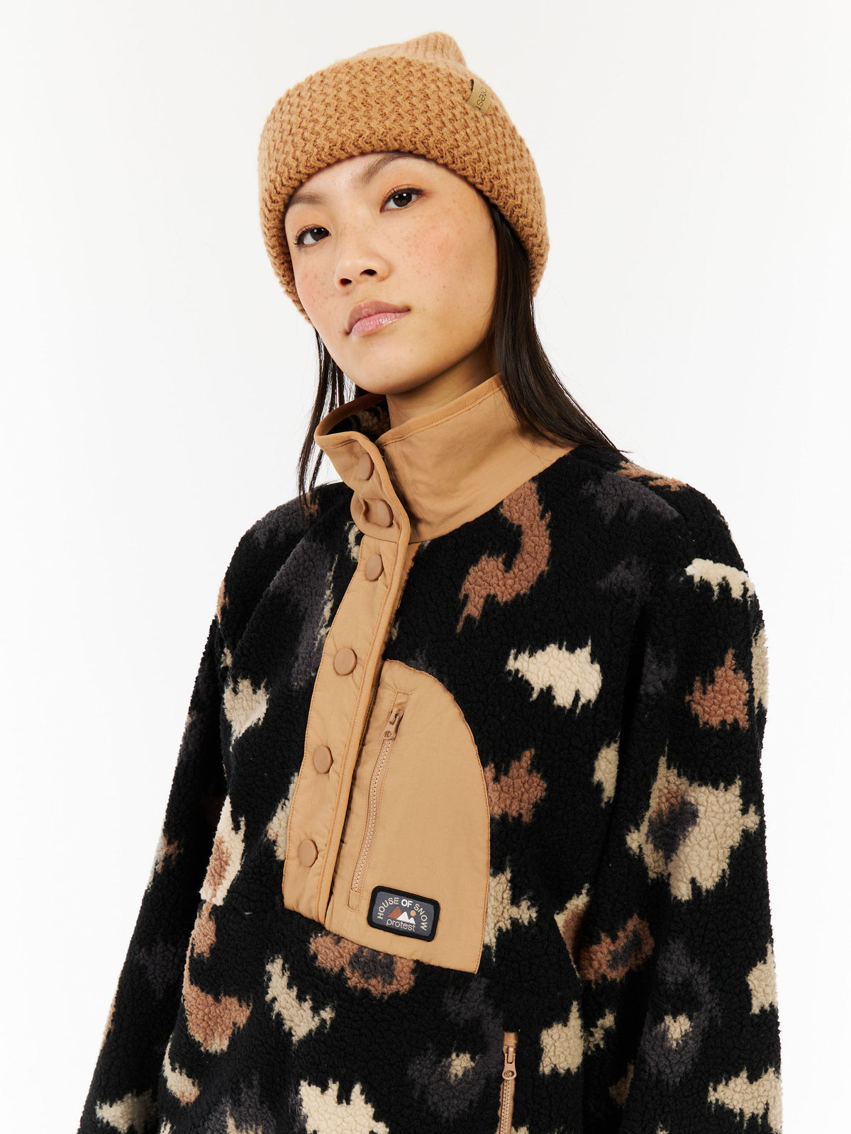 PROTEST PRTXena Outdoor sweaters & Zip ups | True Black