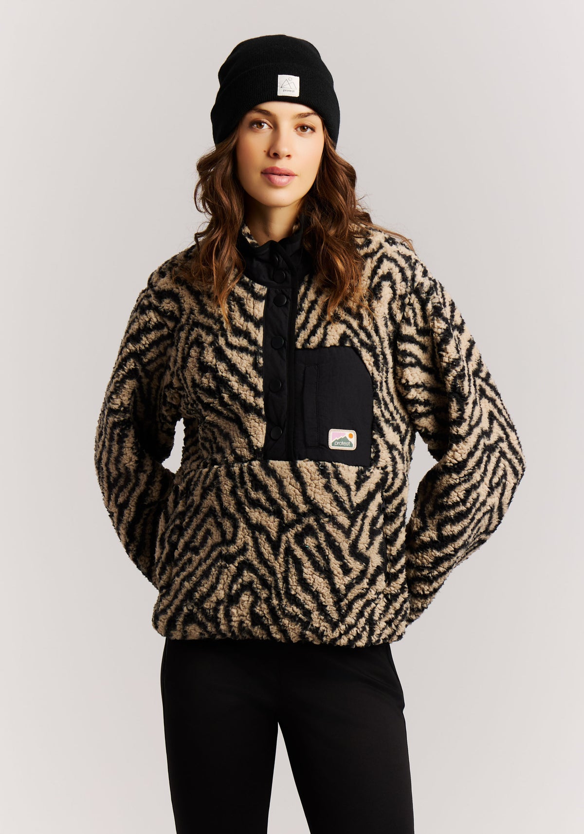 PROTEST PRTJosey 1/4 Zips | BambooBeige