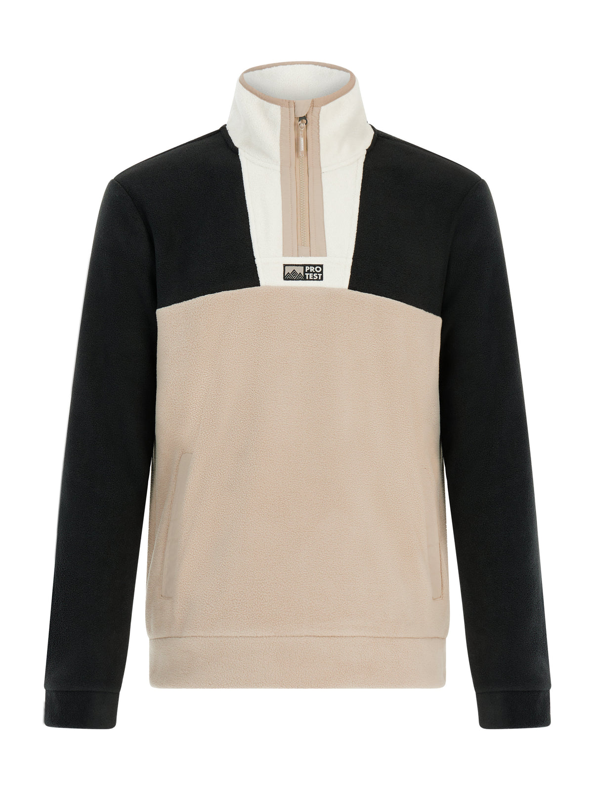 PROTEST PRTLowton Outdoor sweaters & Zip ups | True Black