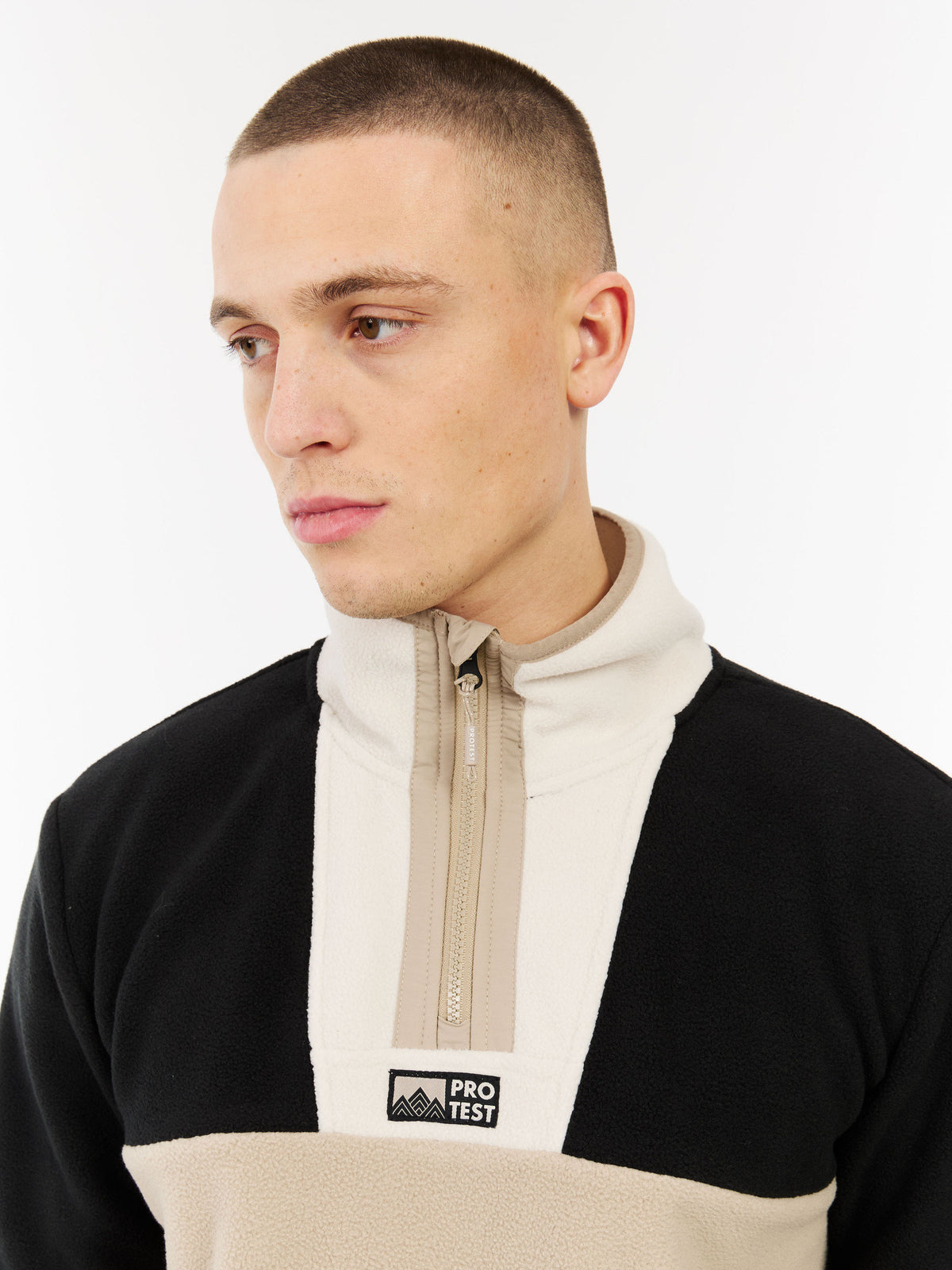 PROTEST PRTLowton Outdoor sweaters & Zip ups | True Black