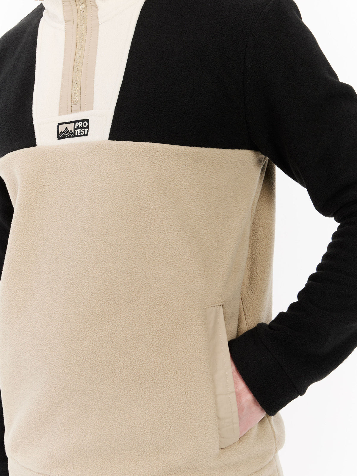 PROTEST PRTLowton Outdoor sweaters & Zip ups | True Black