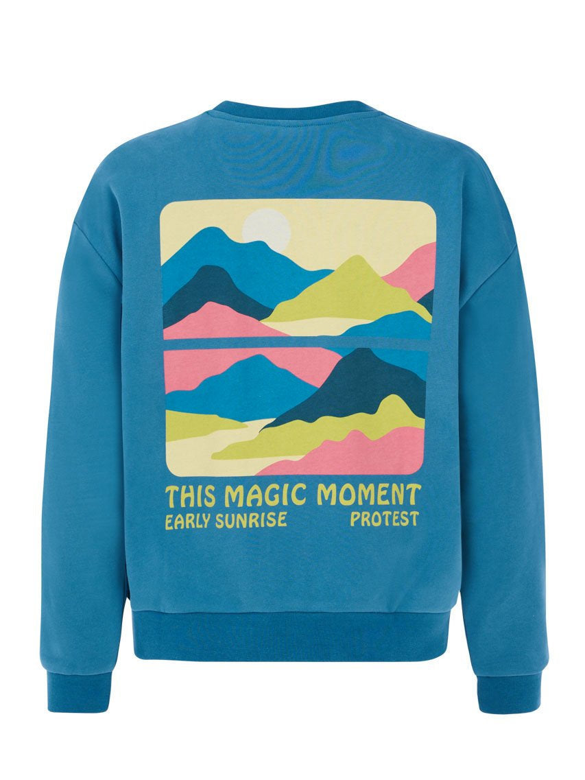 PROTEST PRTNyle Outdoor sweaters & Zip ups | Surfing Blue