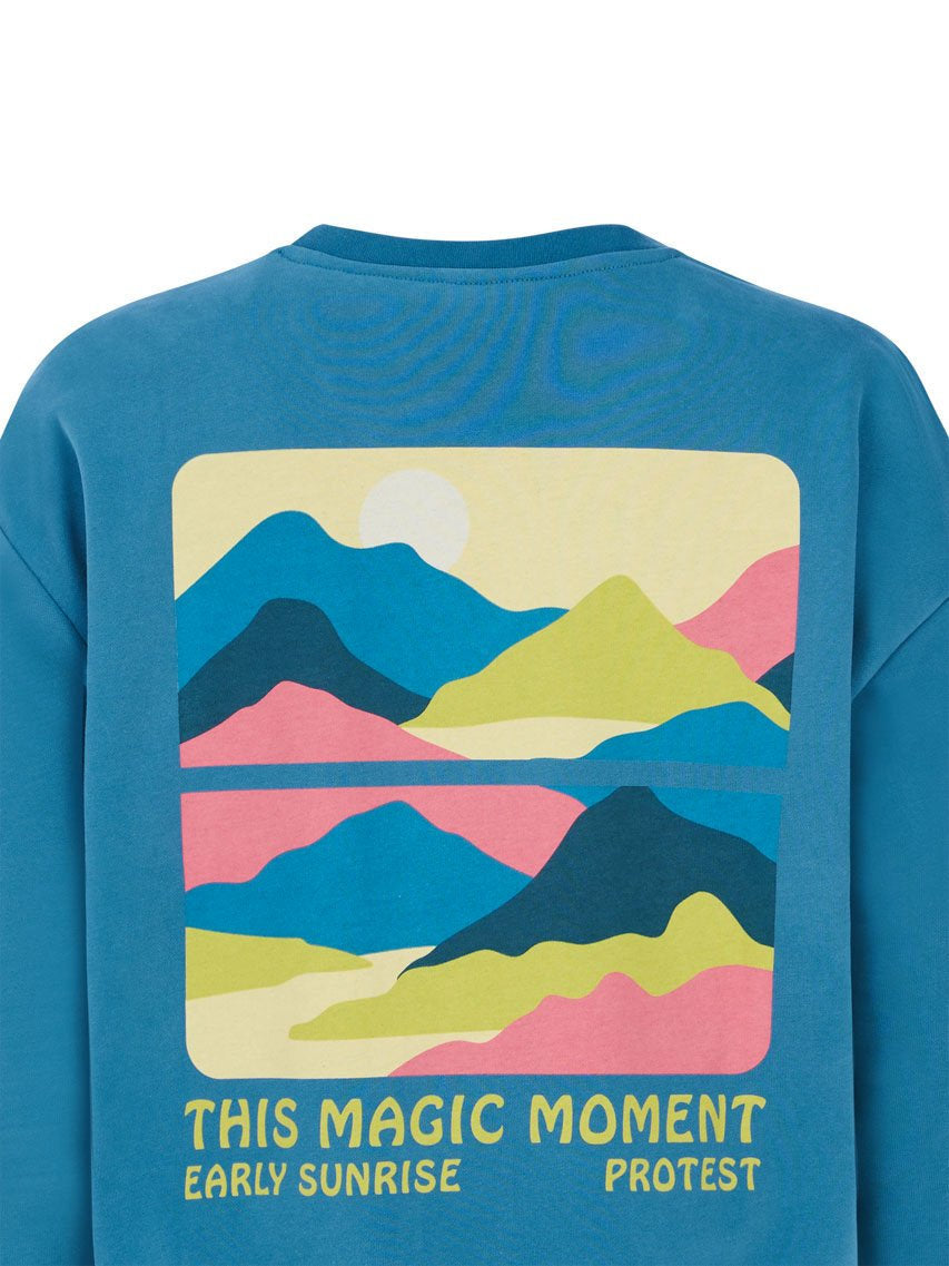 PROTEST PRTNyle Outdoor sweaters & Zip ups | Surfing Blue