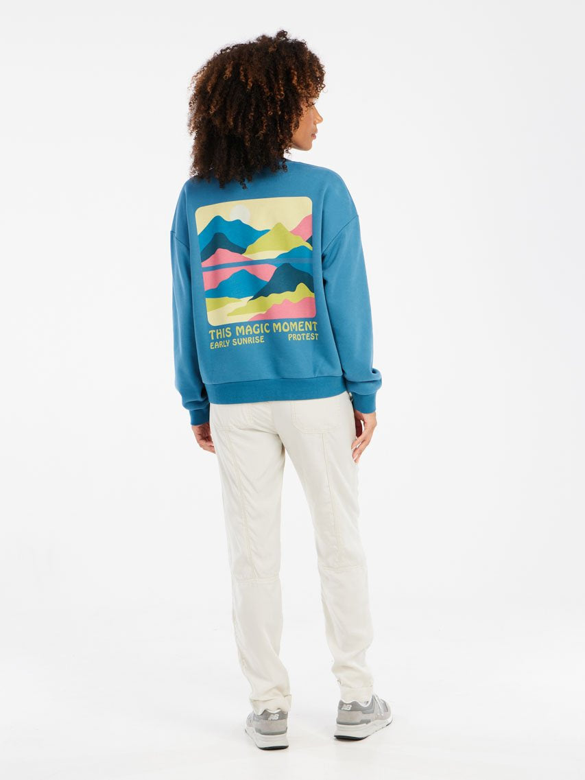 PROTEST PRTNyle Outdoor sweaters & Zip ups | Surfing Blue