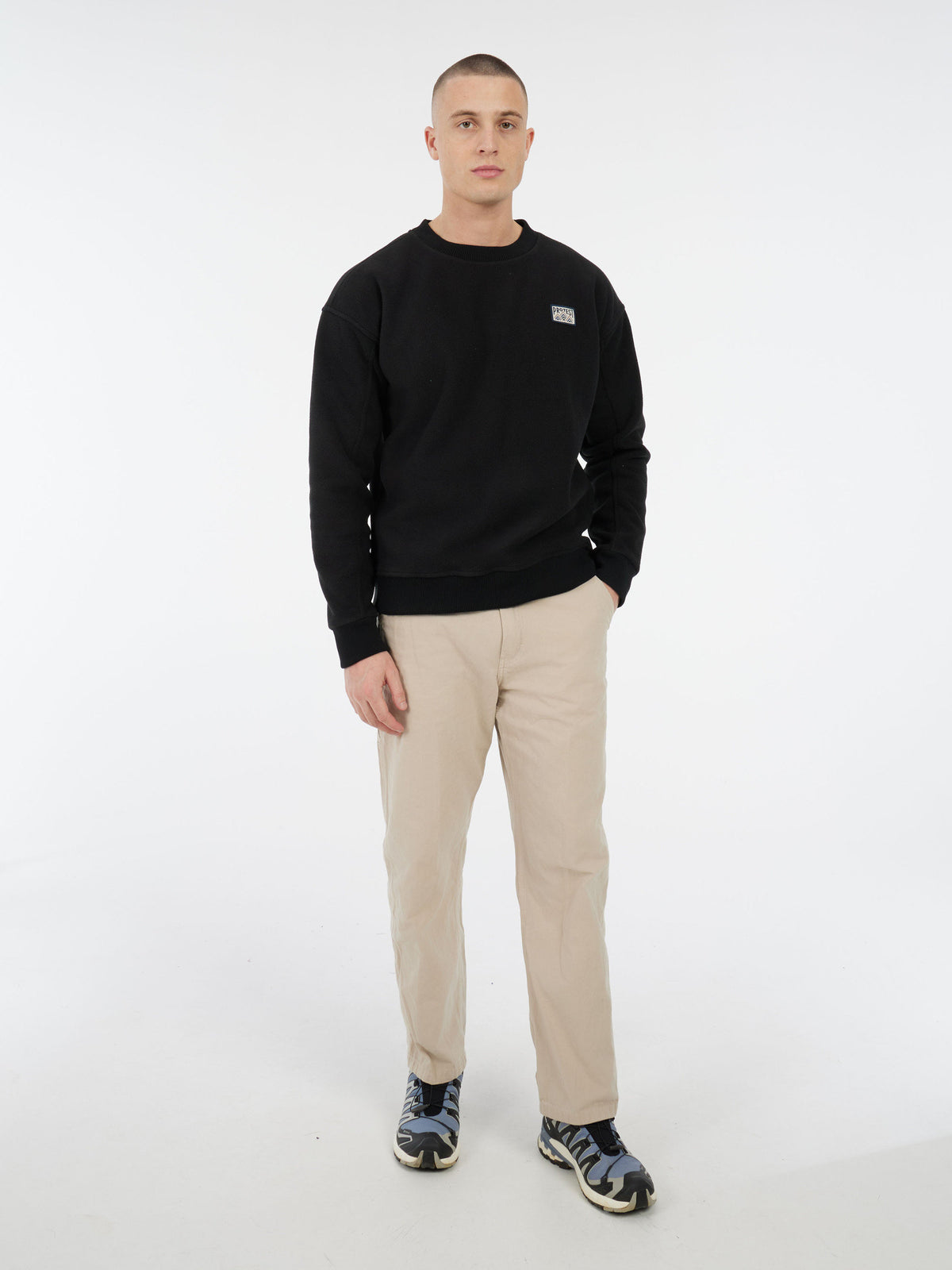 PROTEST PRTHawk Outdoor sweaters & Zip ups | True Black