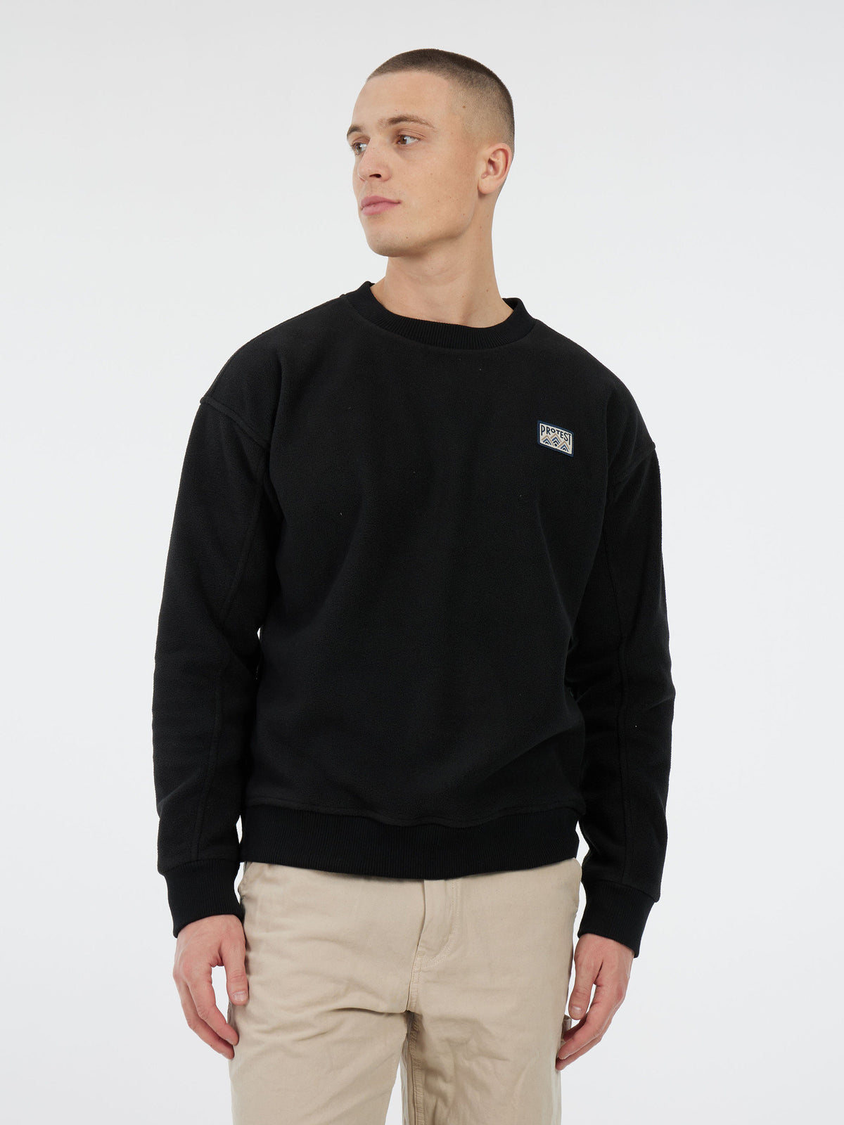 PROTEST PRTHawk Outdoor sweaters & Zip ups | True Black