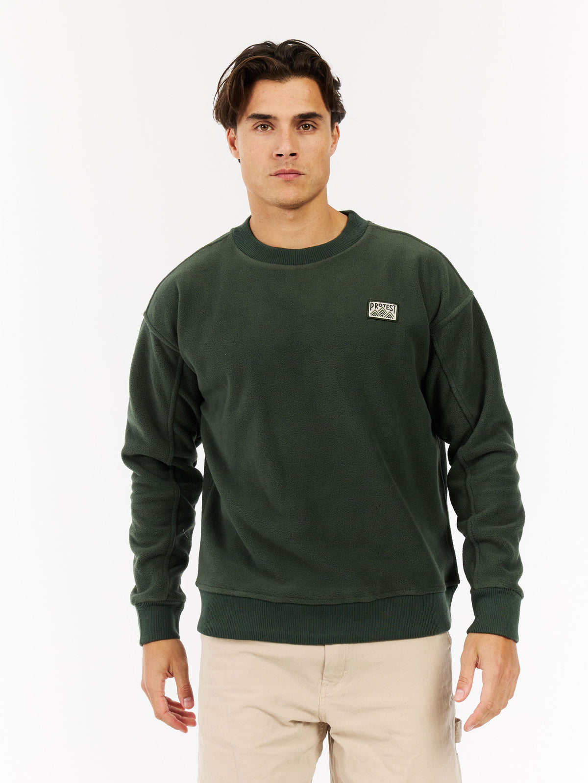 PROTEST PRTHawk Outdoor sweaters & Zip ups | Kale green