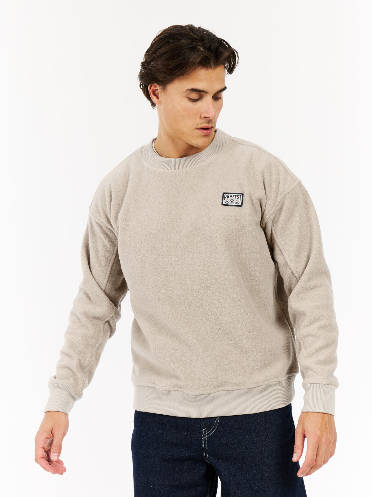 PROTEST PRTHawk Outdoor sweaters & Zip ups | BambooBeige