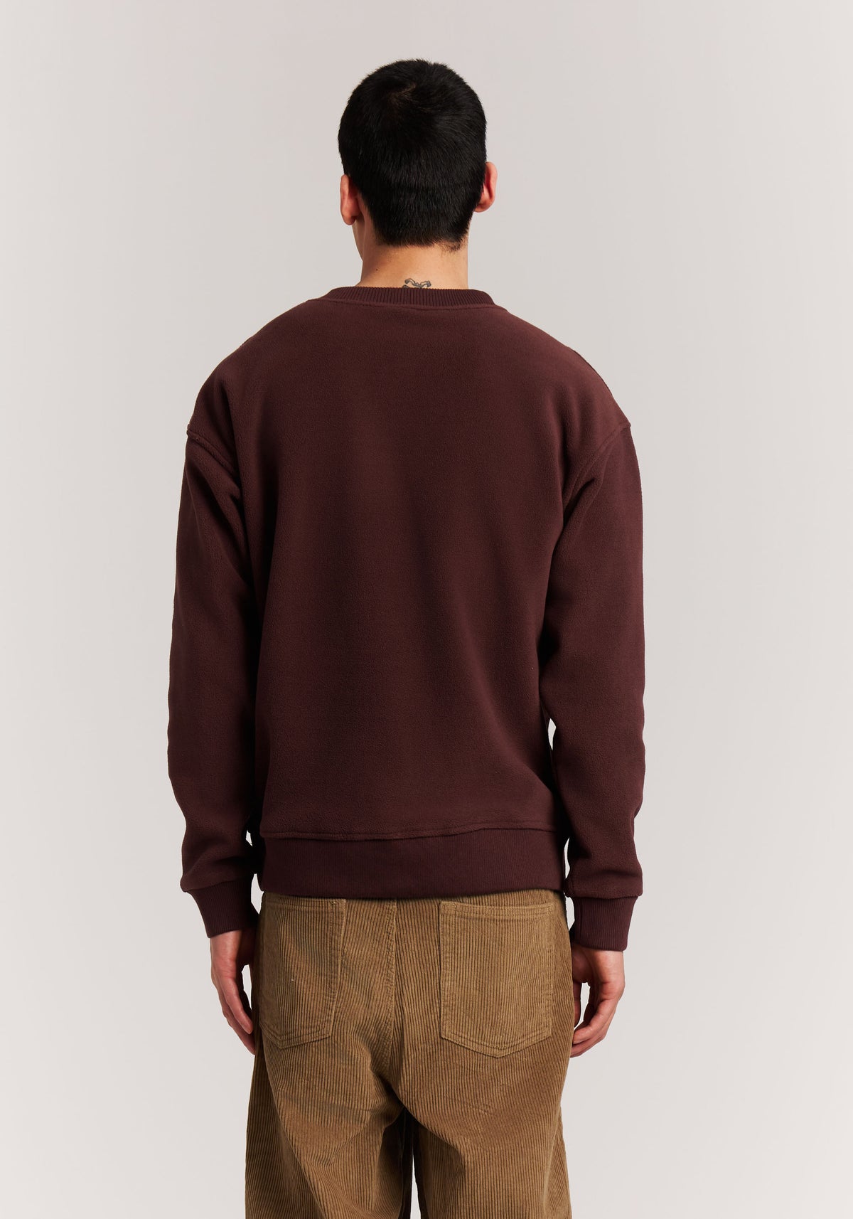 PROTEST PRTHawks Crewnecks | Pecan Red