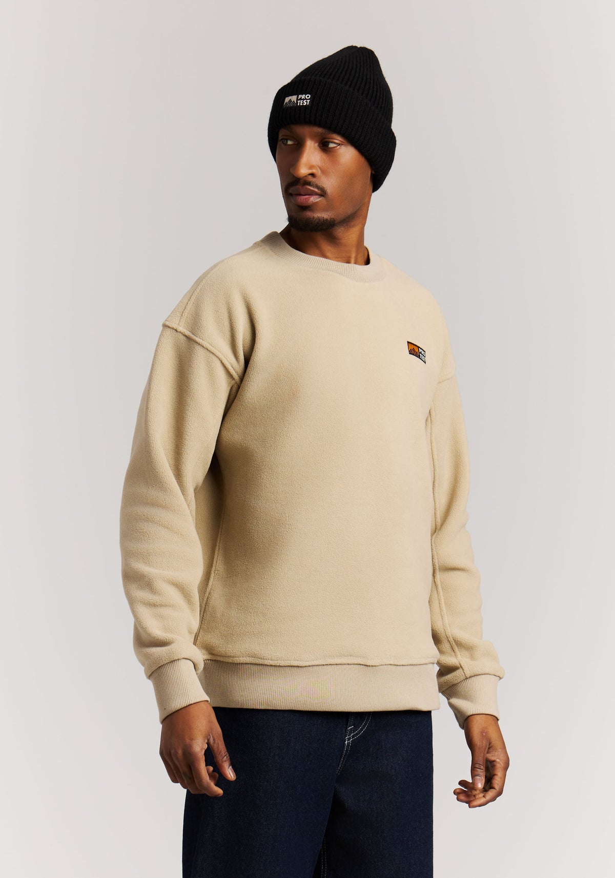 PROTEST PRTHawks Crewnecks | BambooBeige