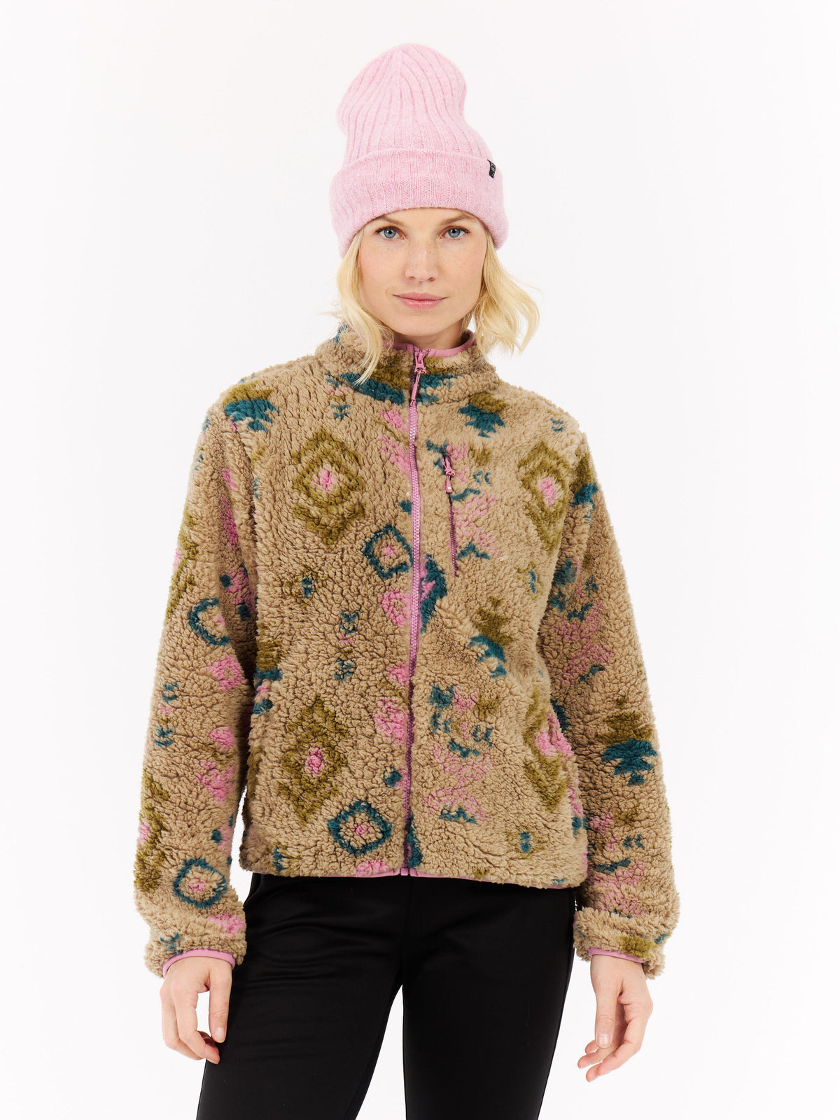 PROTEST PRTAdele Outdoor sweaters & Zip ups | Vintage Pink