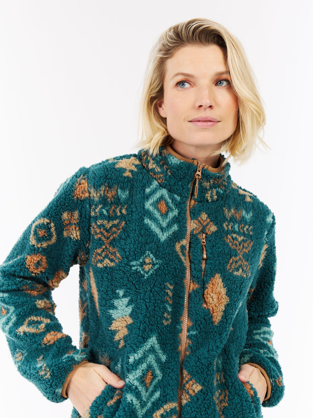 PROTEST PRTAdele Outdoor sweaters & Zip ups | Rainstorm Blue