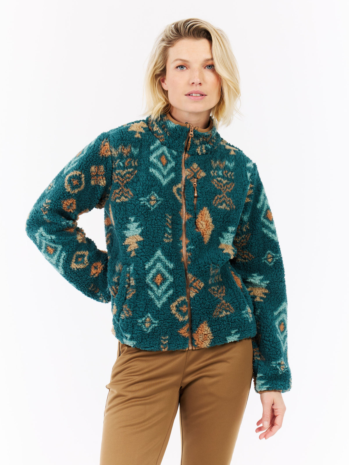 PROTEST PRTAdele Outdoor sweaters & Zip ups | Rainstorm Blue