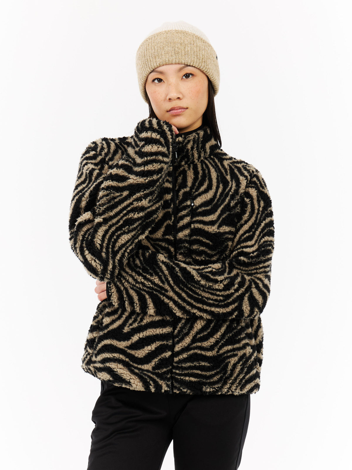 PROTEST PRTAdele Outdoor sweaters & Zip ups | BambooBeige