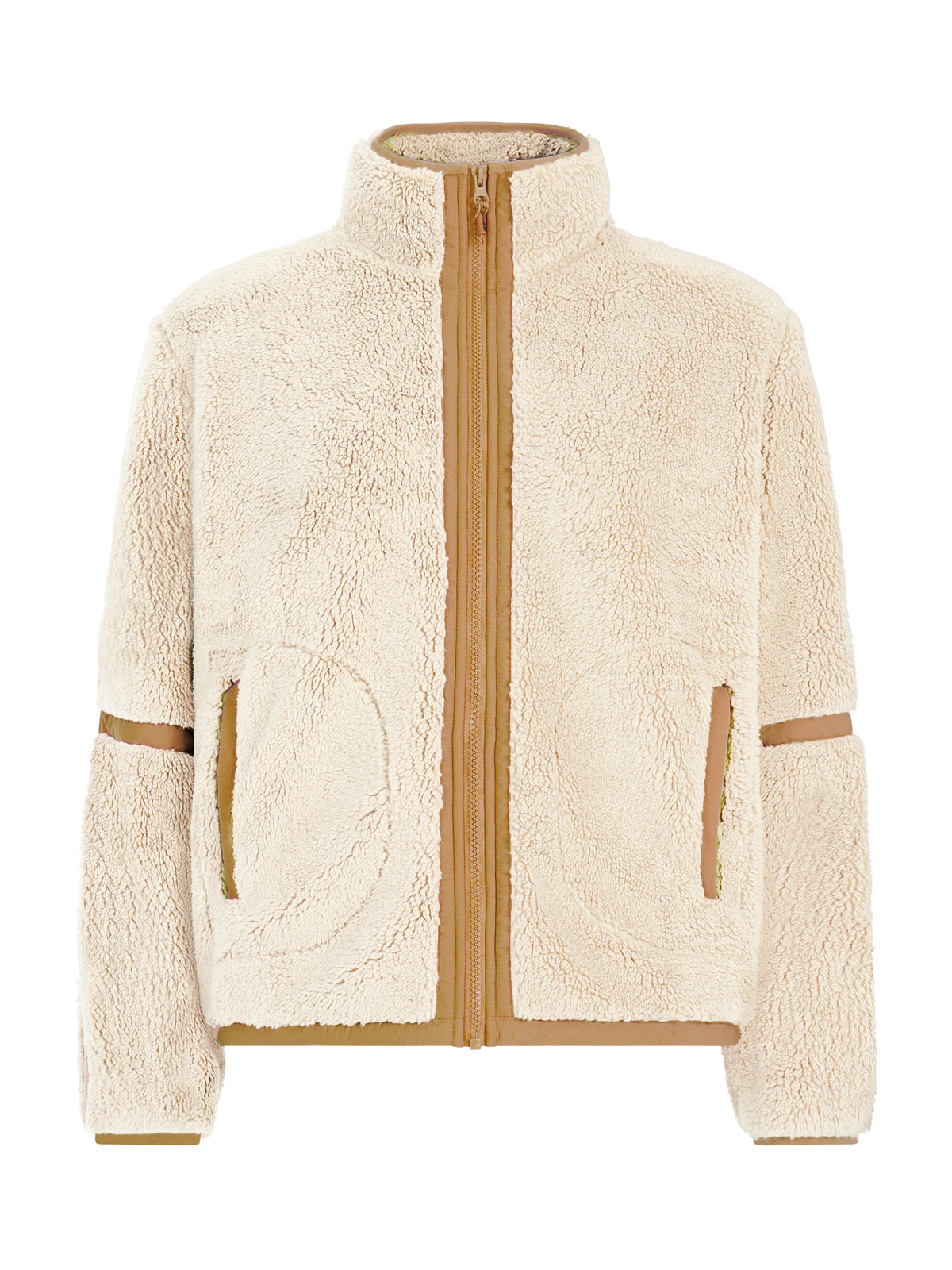 PROTEST PRTRed Outdoor Full Zip Top | Teddy Brown