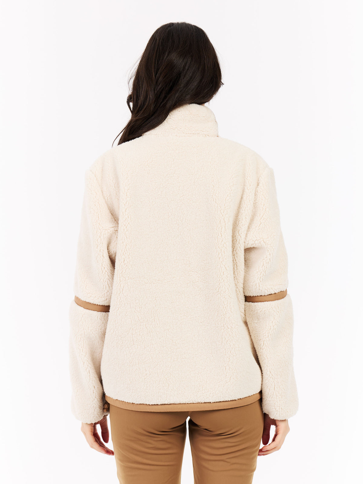 PROTEST PRTRed Outdoor Full Zip Top | Teddy Brown