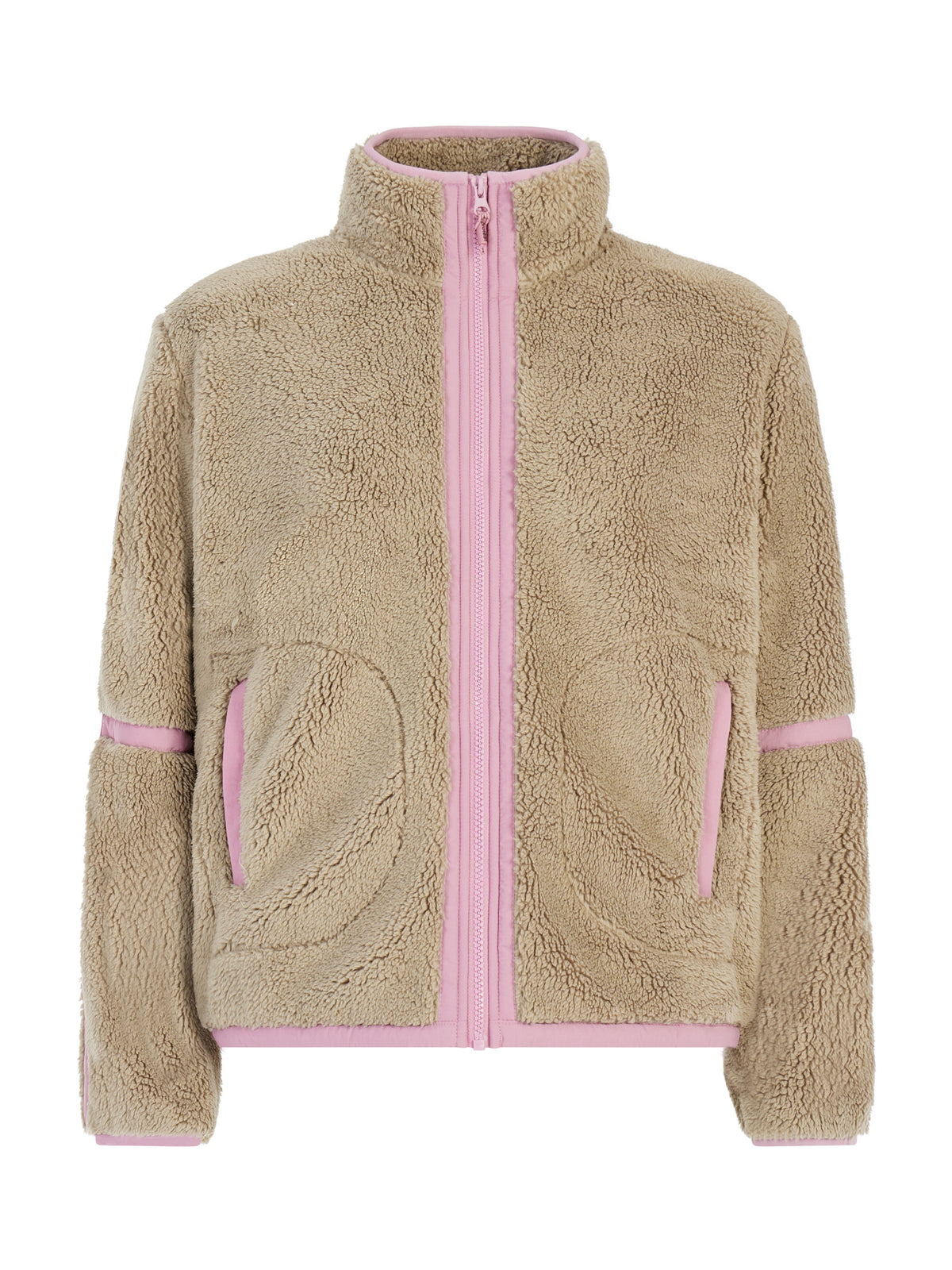 PROTEST PRTRed Outdoor Full Zip Top | Vintage Pink