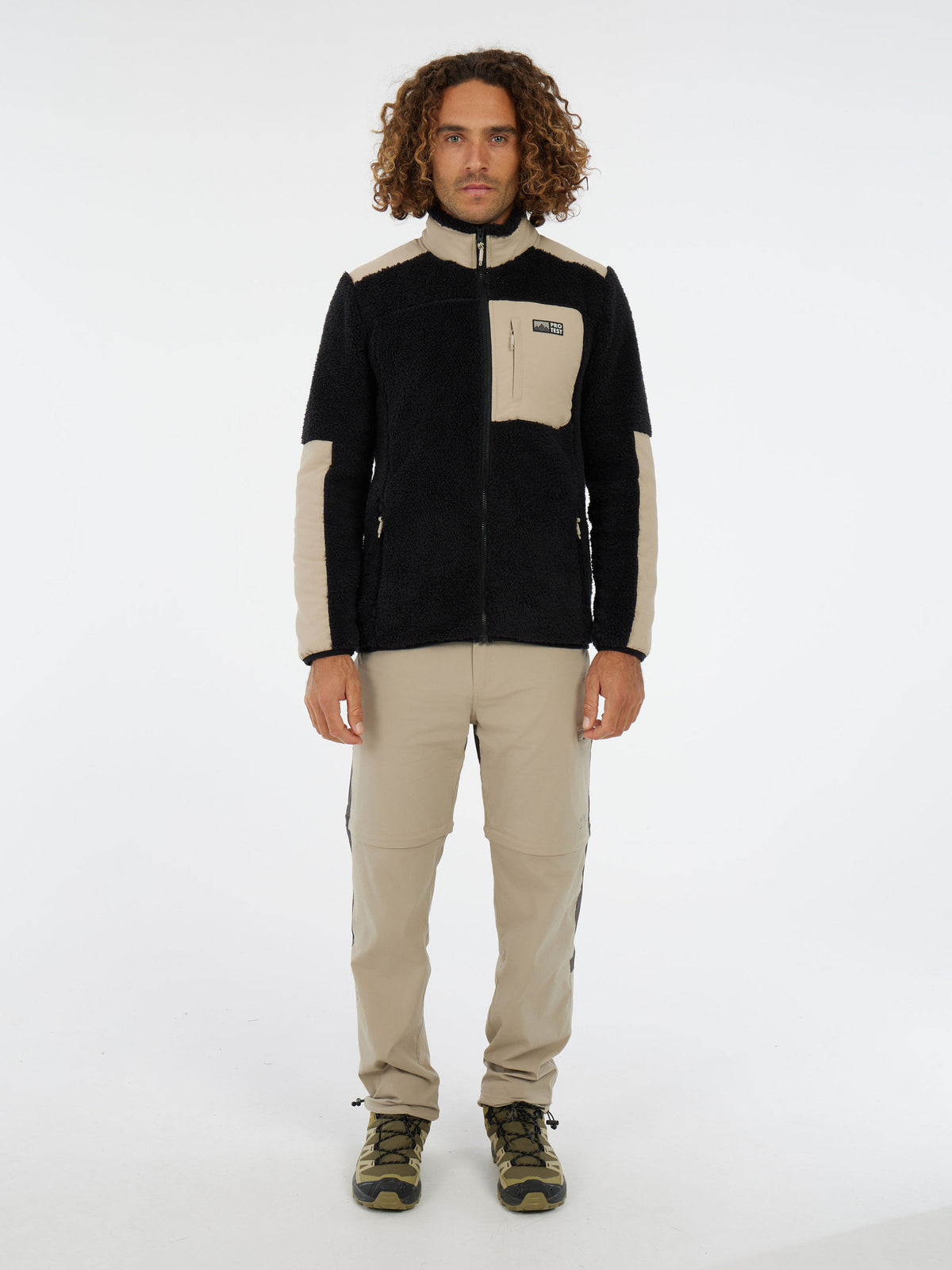 PROTEST PRTBleaker Outdoor sweaters & Zip ups | True Black
