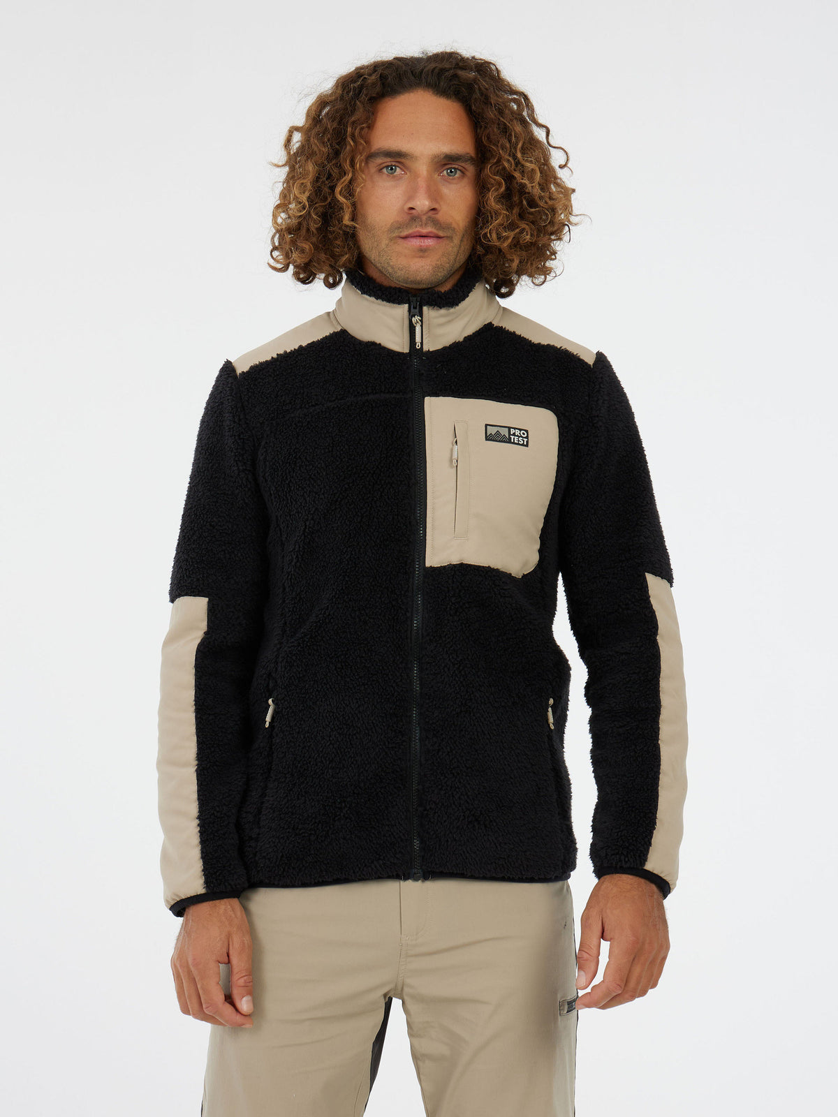 PROTEST PRTBleaker Outdoor sweaters & Zip ups | True Black