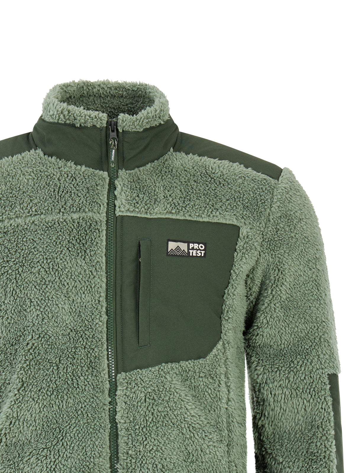 PROTEST PRTBleaker Outdoor sweaters & Zip ups | Aspen green