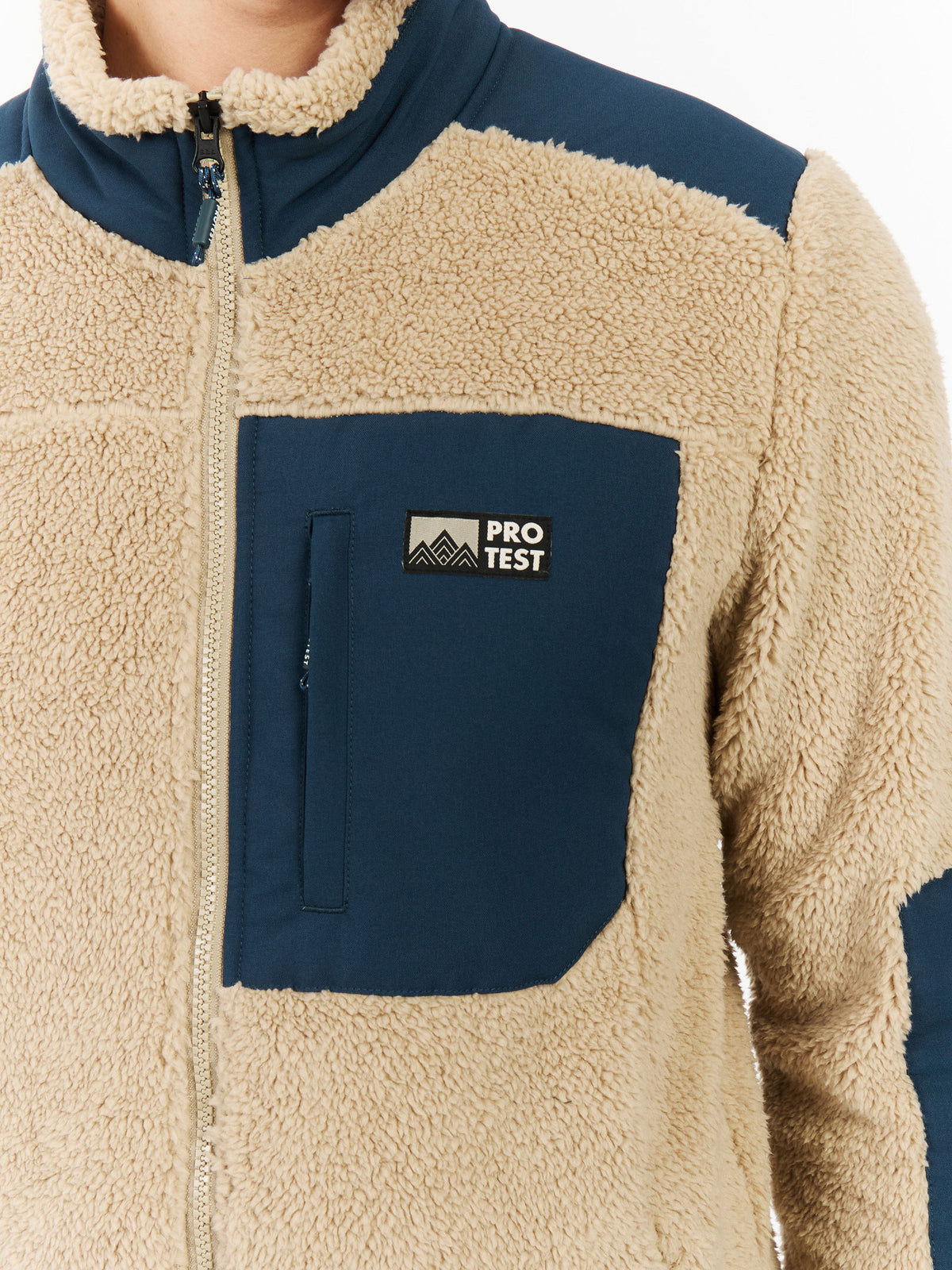 PROTEST PRTBleaker Outdoor sweaters & Zip ups | BambooBeige