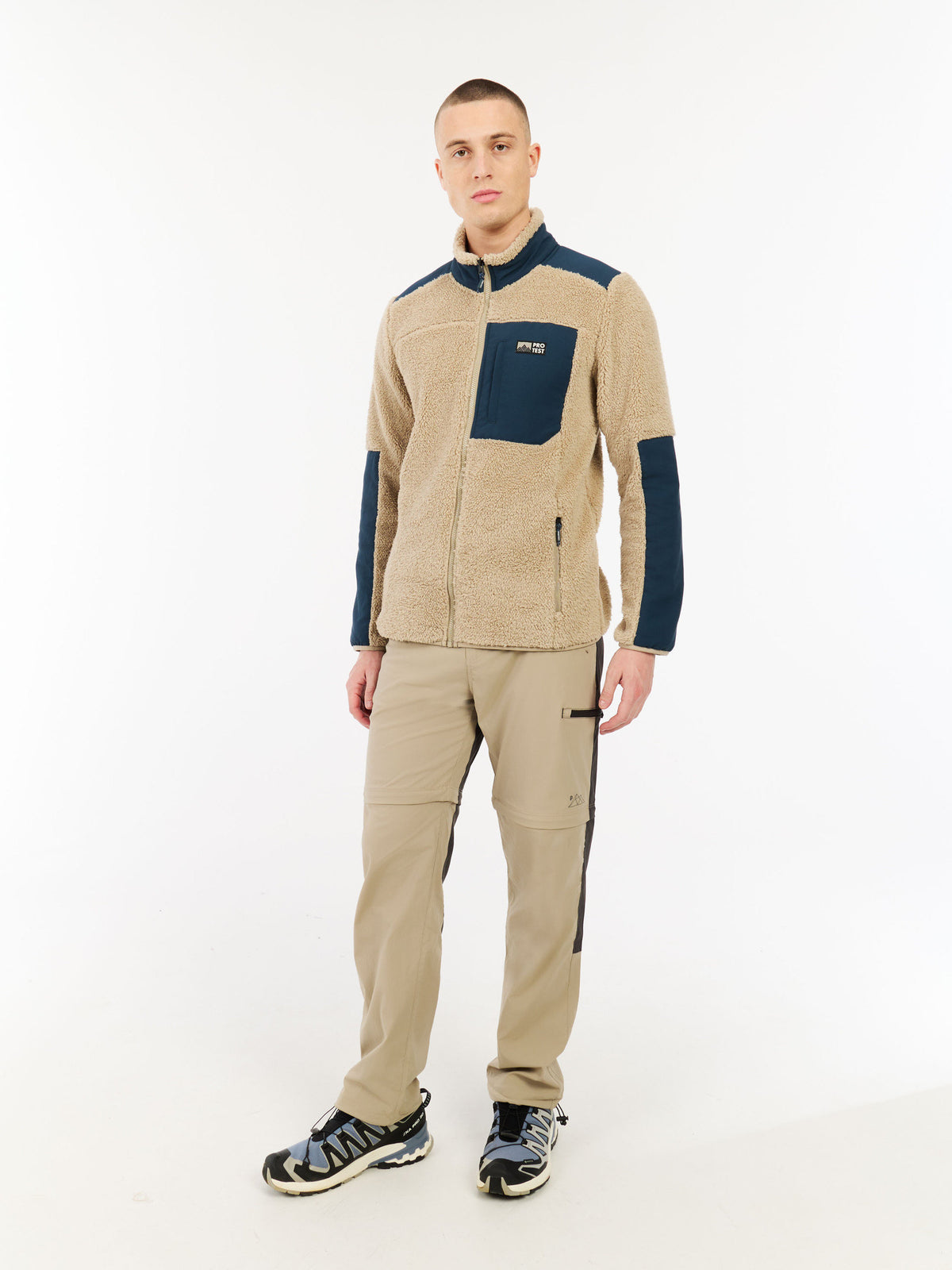 PROTEST PRTBleaker Outdoor sweaters & Zip ups | BambooBeige