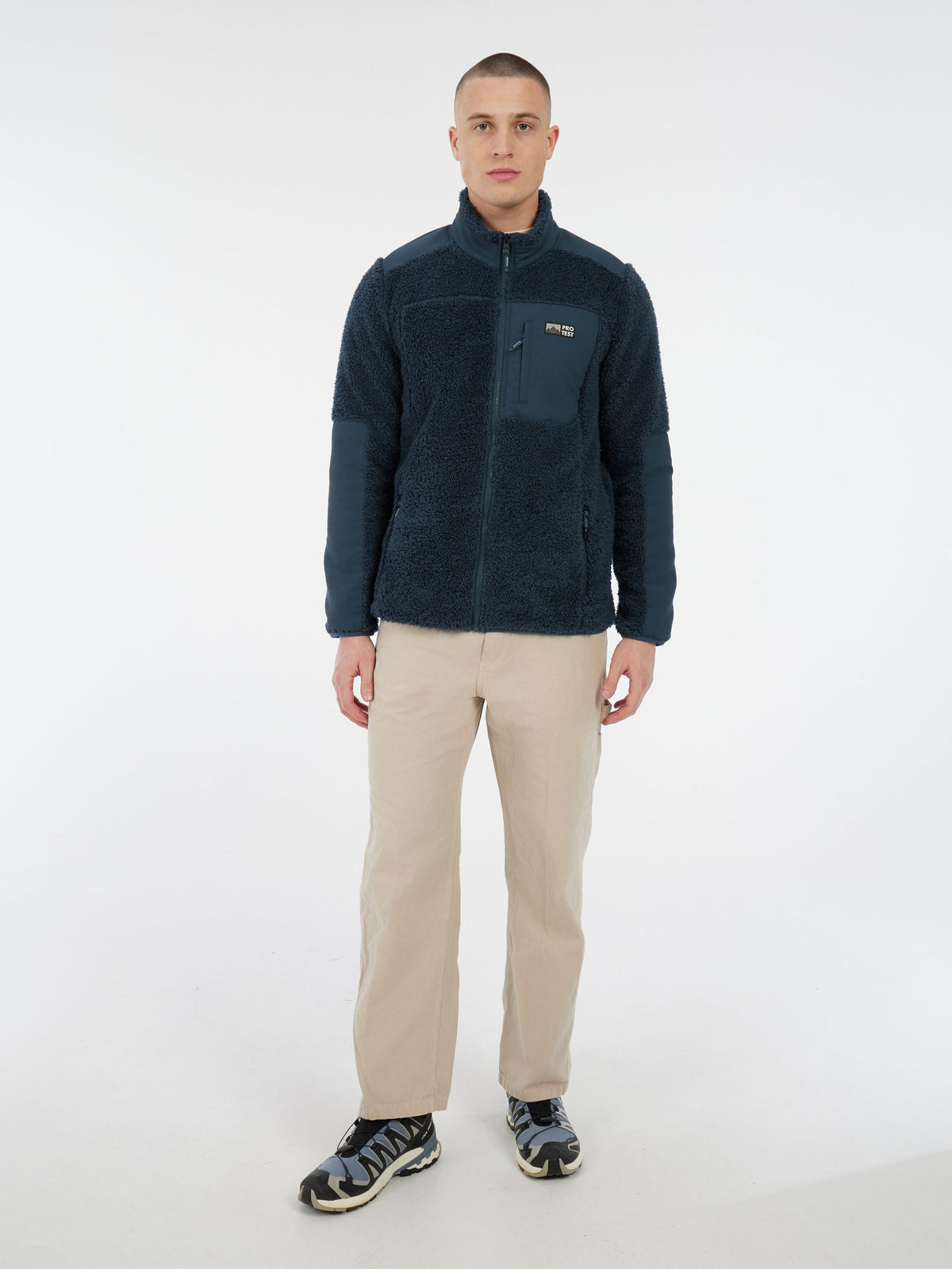 PROTEST PRTBleaker Outdoor sweaters & Zip ups | Twilight navy