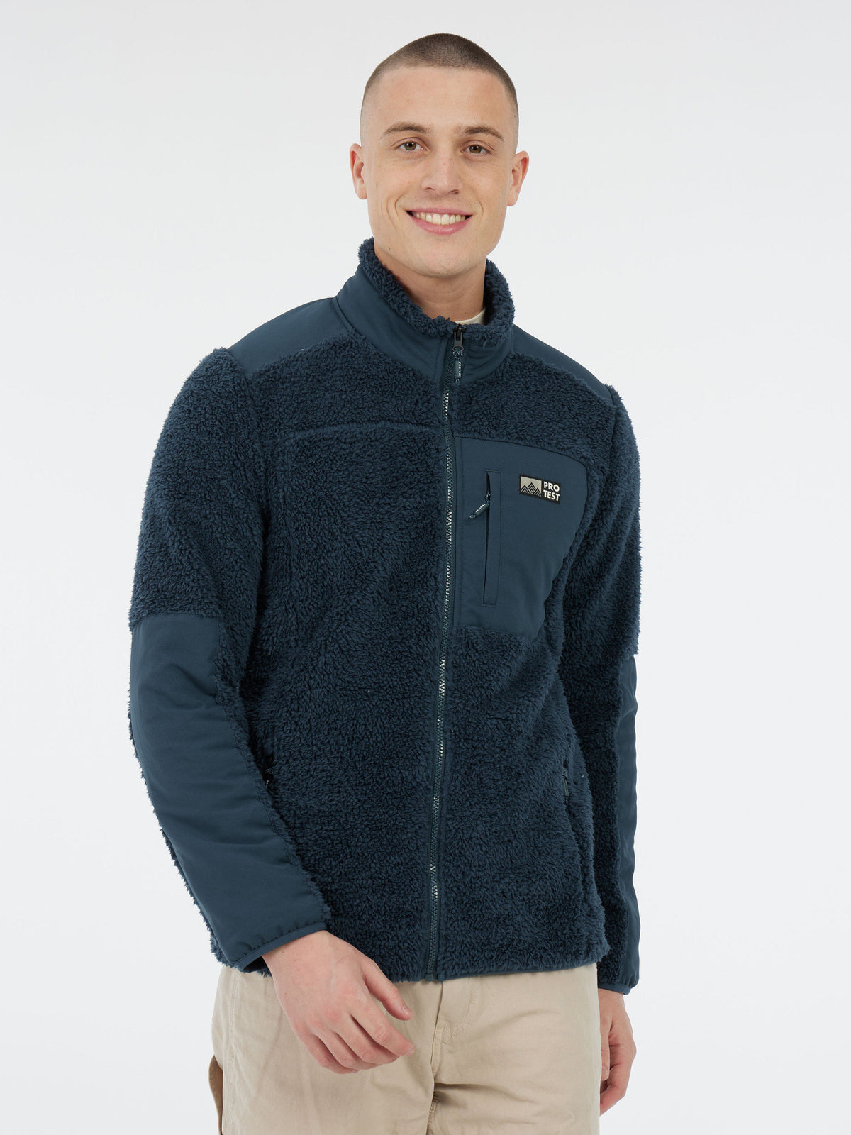 PROTEST PRTBleaker Outdoor sweaters & Zip ups | Twilight navy