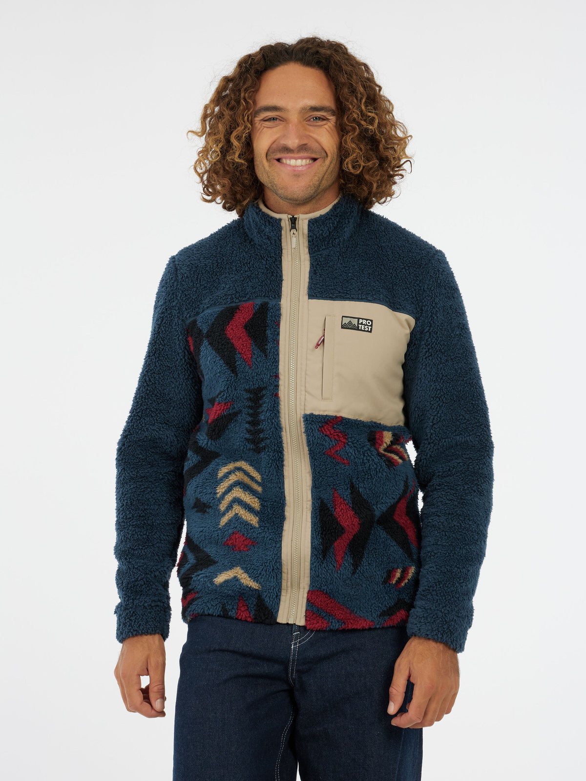 PROTEST PRTDon Outdoor sweaters & Zip ups | Twilight navy