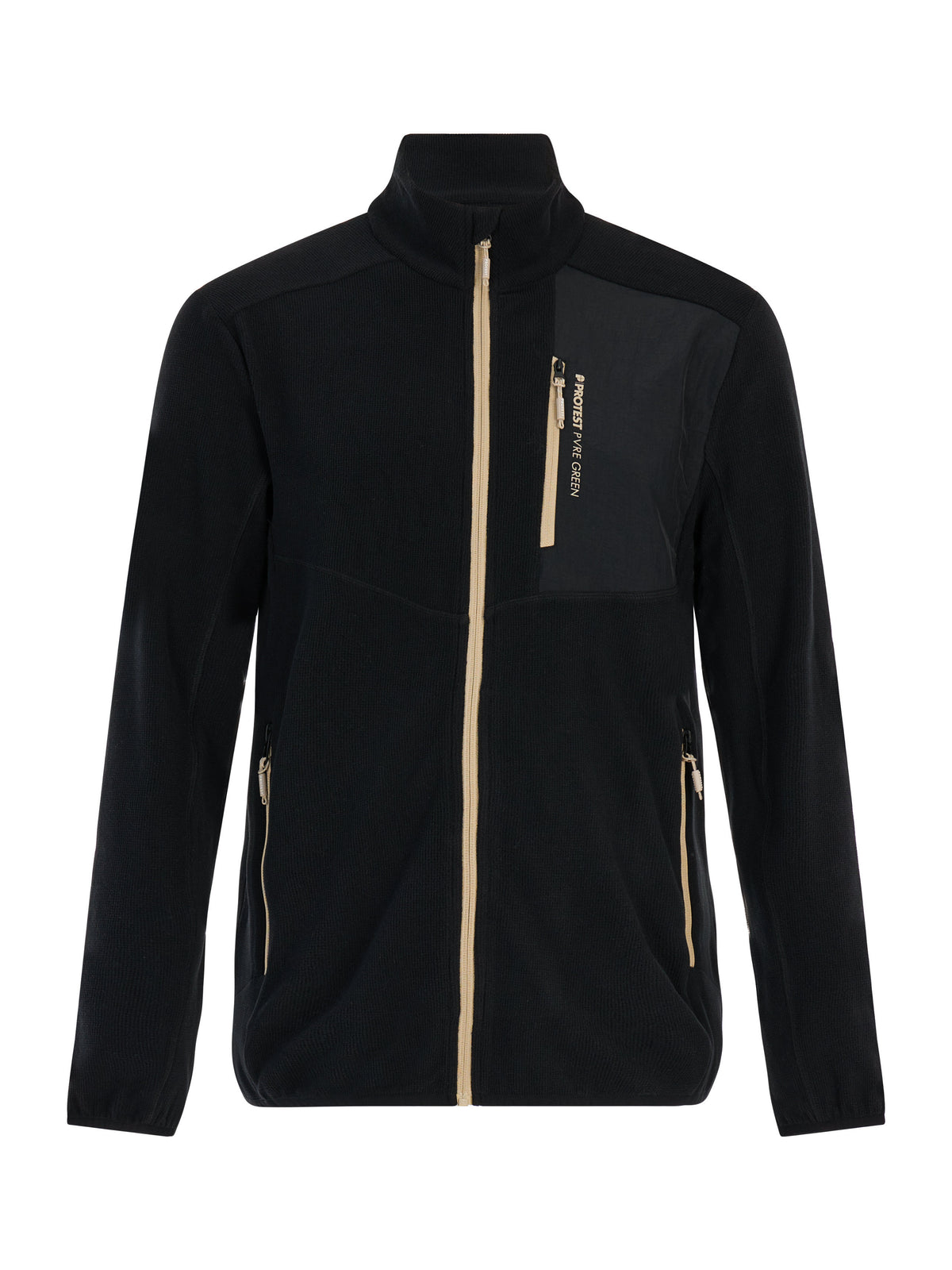 PROTEST PRTPallas Outdoor sweaters & Zip ups | True Black