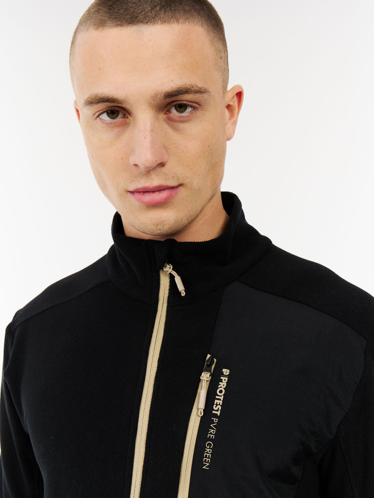 PROTEST PRTPallas Outdoor sweaters & Zip ups | True Black
