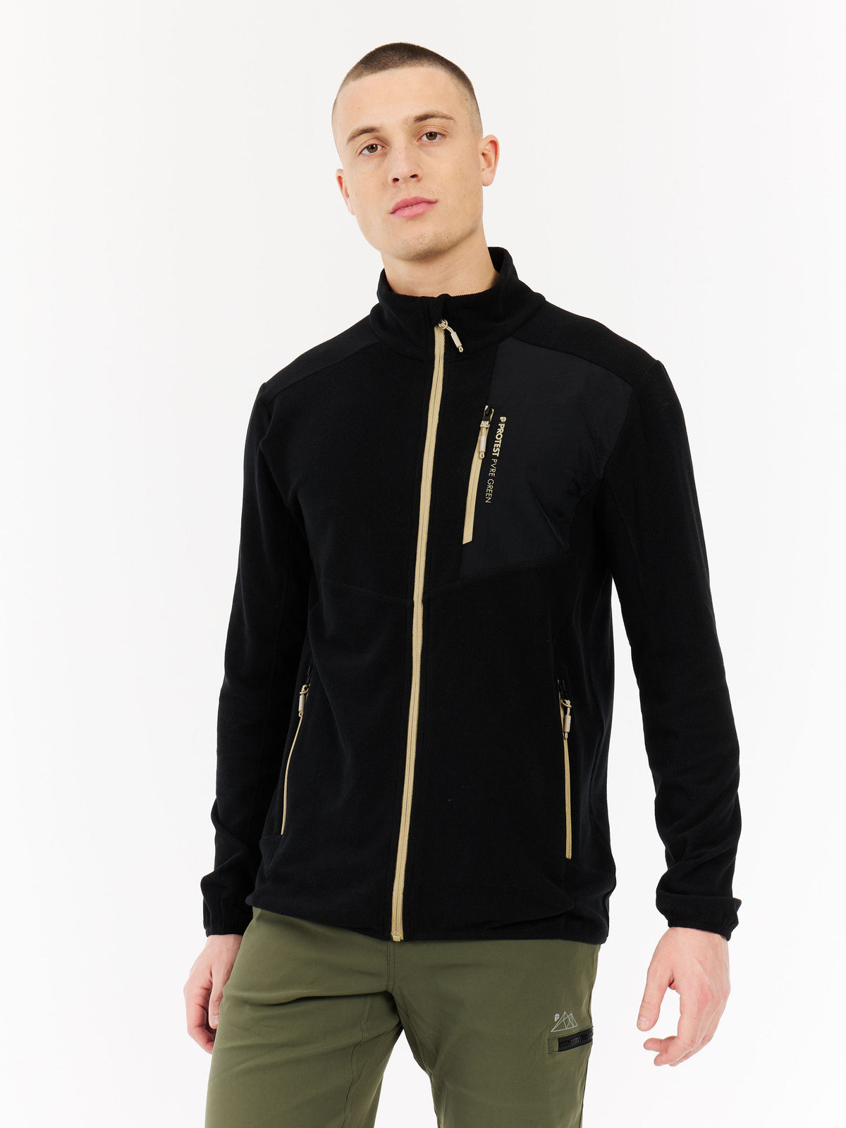 PROTEST PRTPallas Outdoor sweaters & Zip ups | True Black