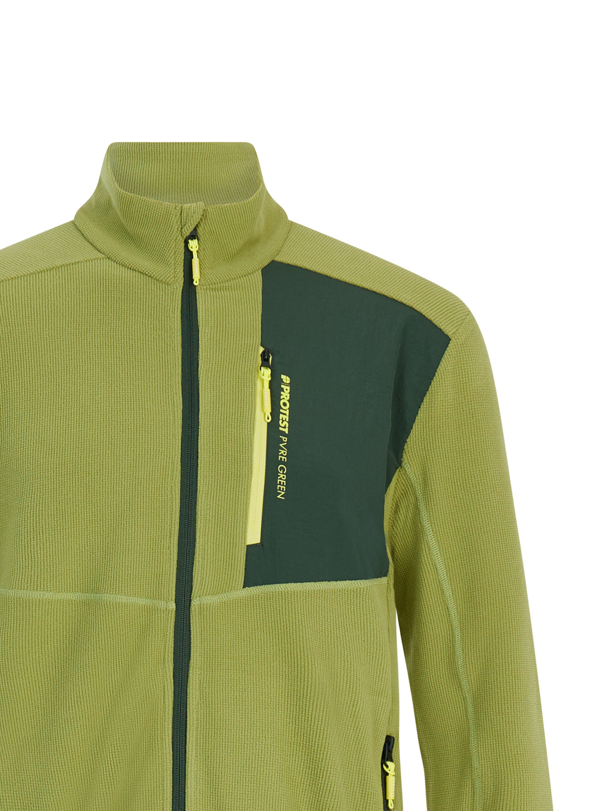 PROTEST PRTPallas Outdoor sweaters & Zip ups | Herbal green