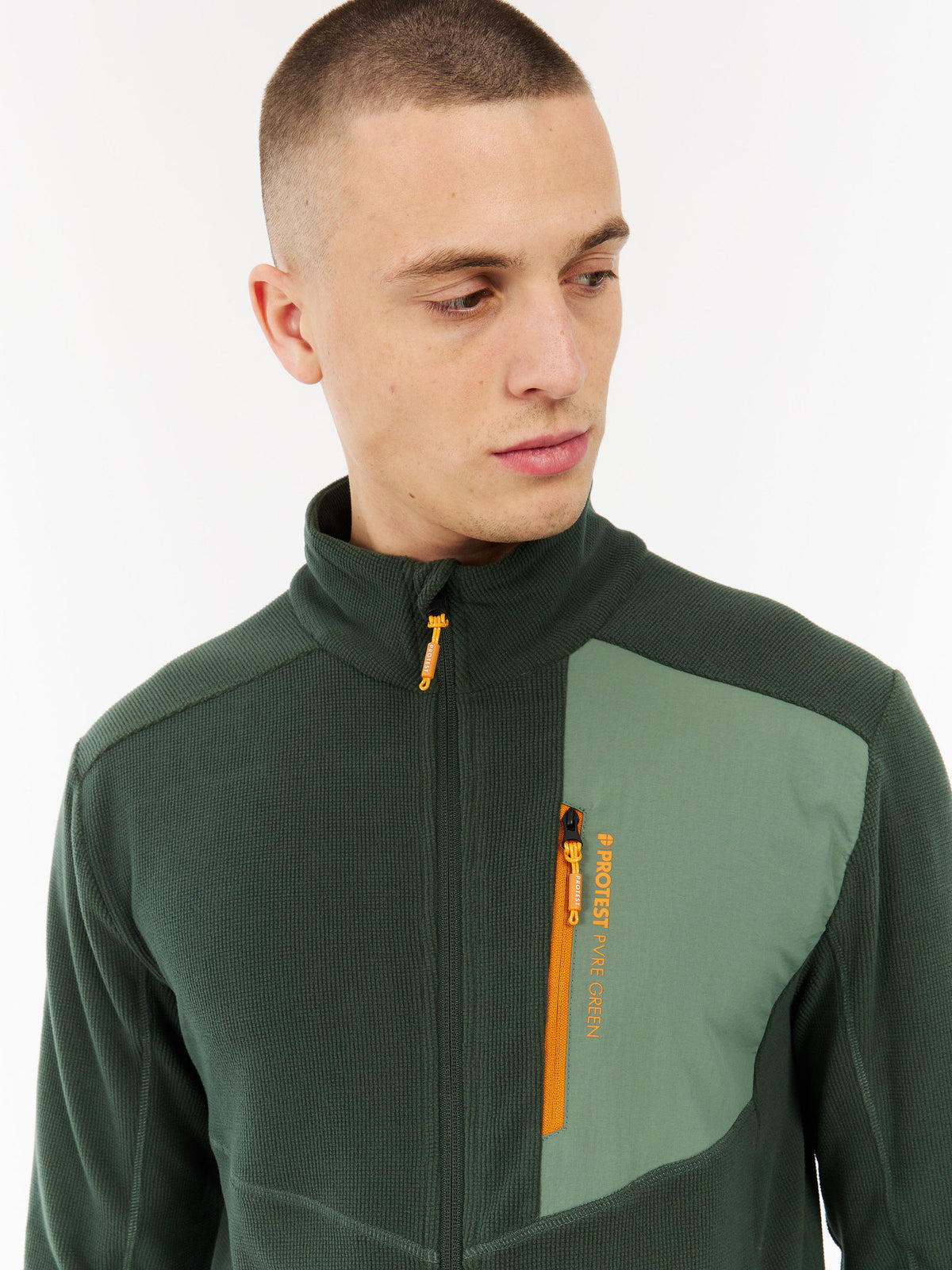 PROTEST PRTPallas Outdoor sweaters & Zip ups | Kale green