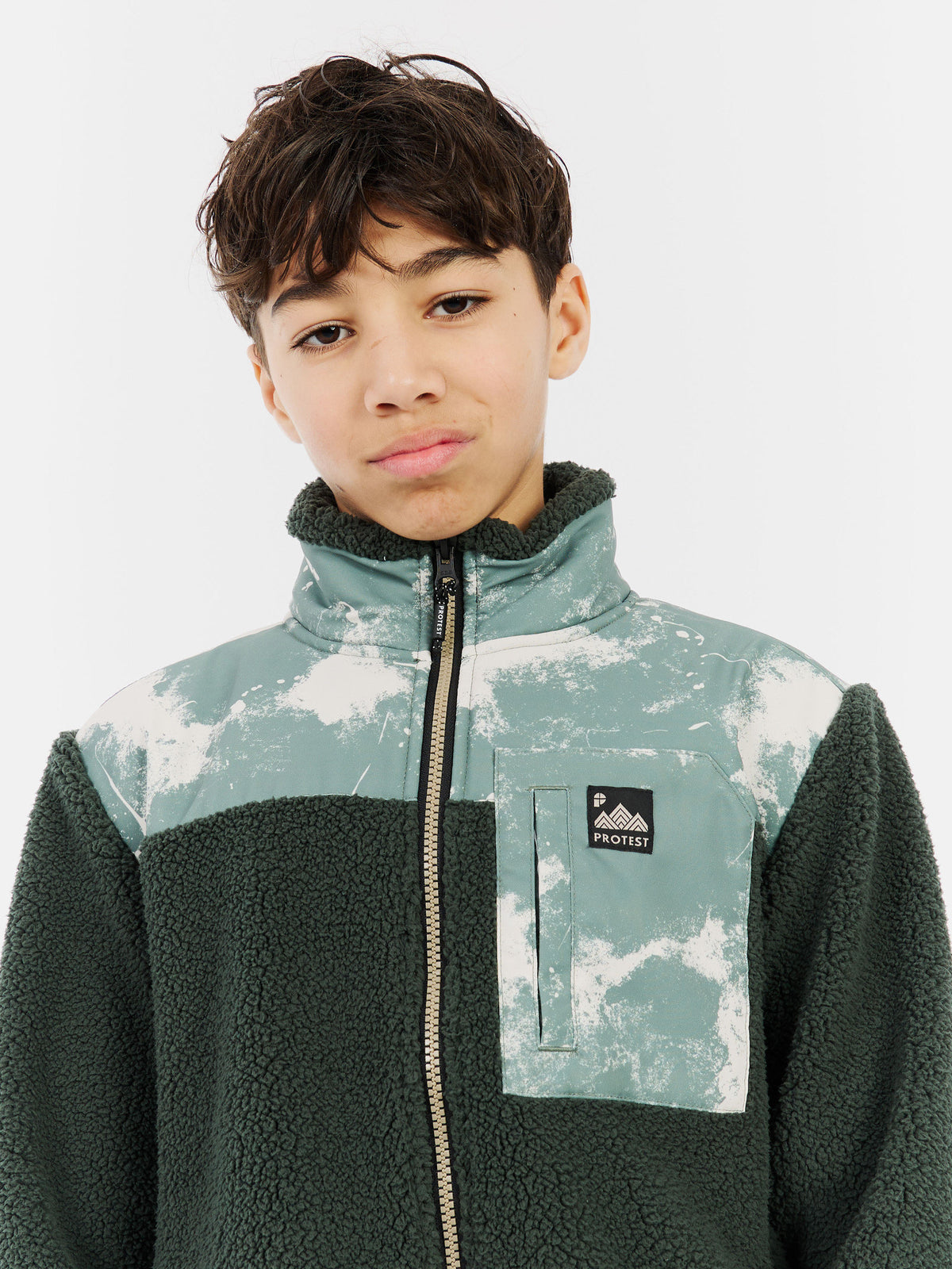PROTEST PRTBento JR Mid layers & Fleeces | Kale green