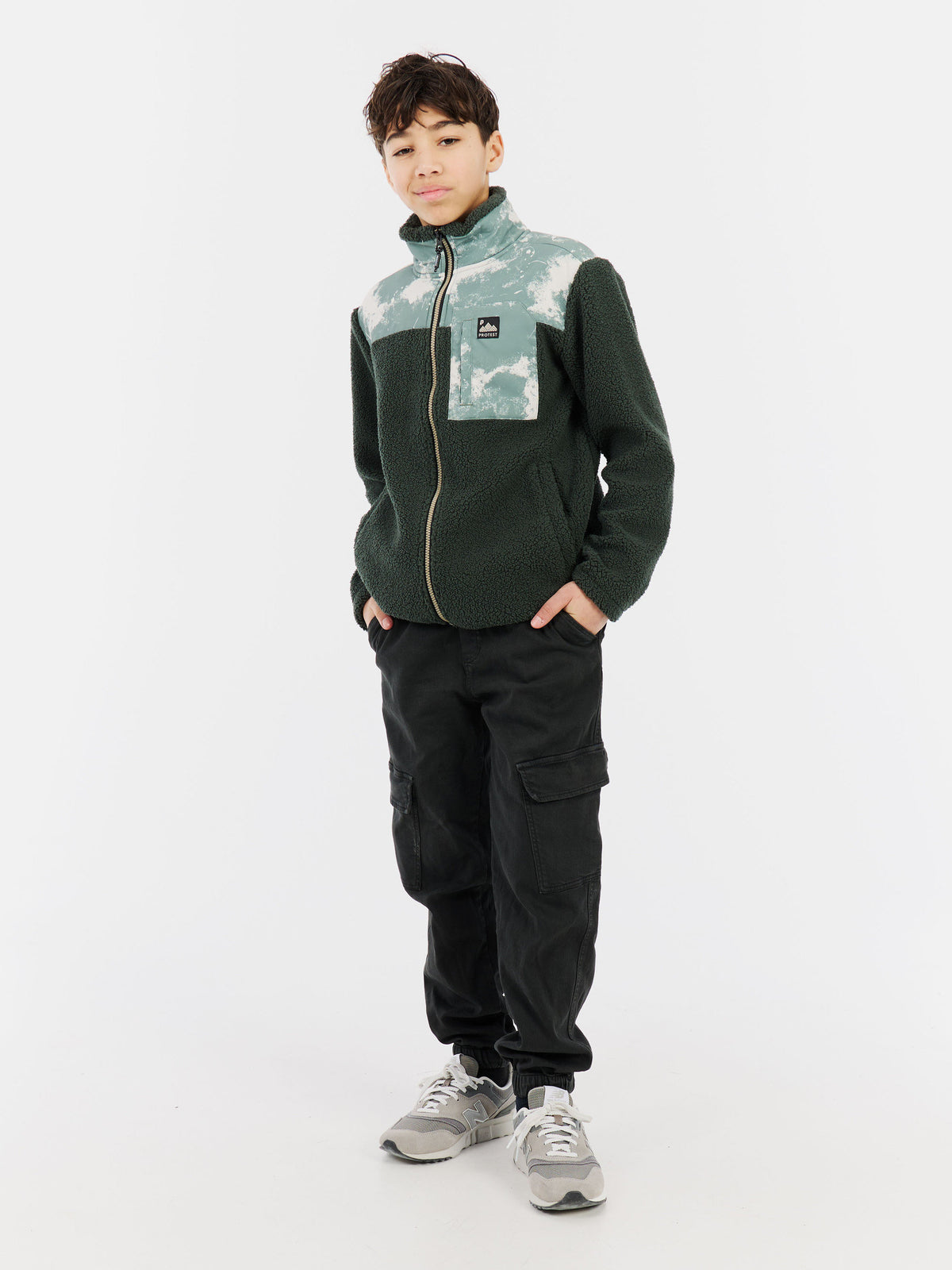 PROTEST PRTBento JR Mid layers & Fleeces | Kale green