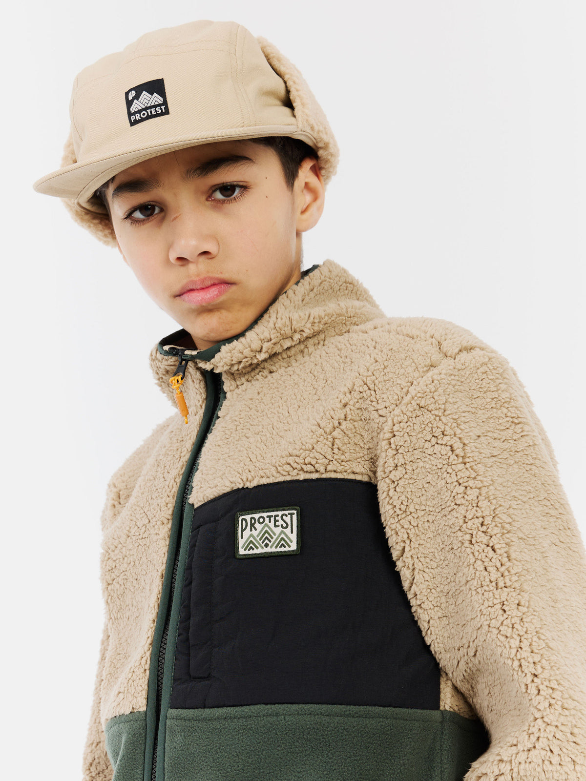 PROTEST PRTFinley JR Mid layers & Fleeces | BambooBeige
